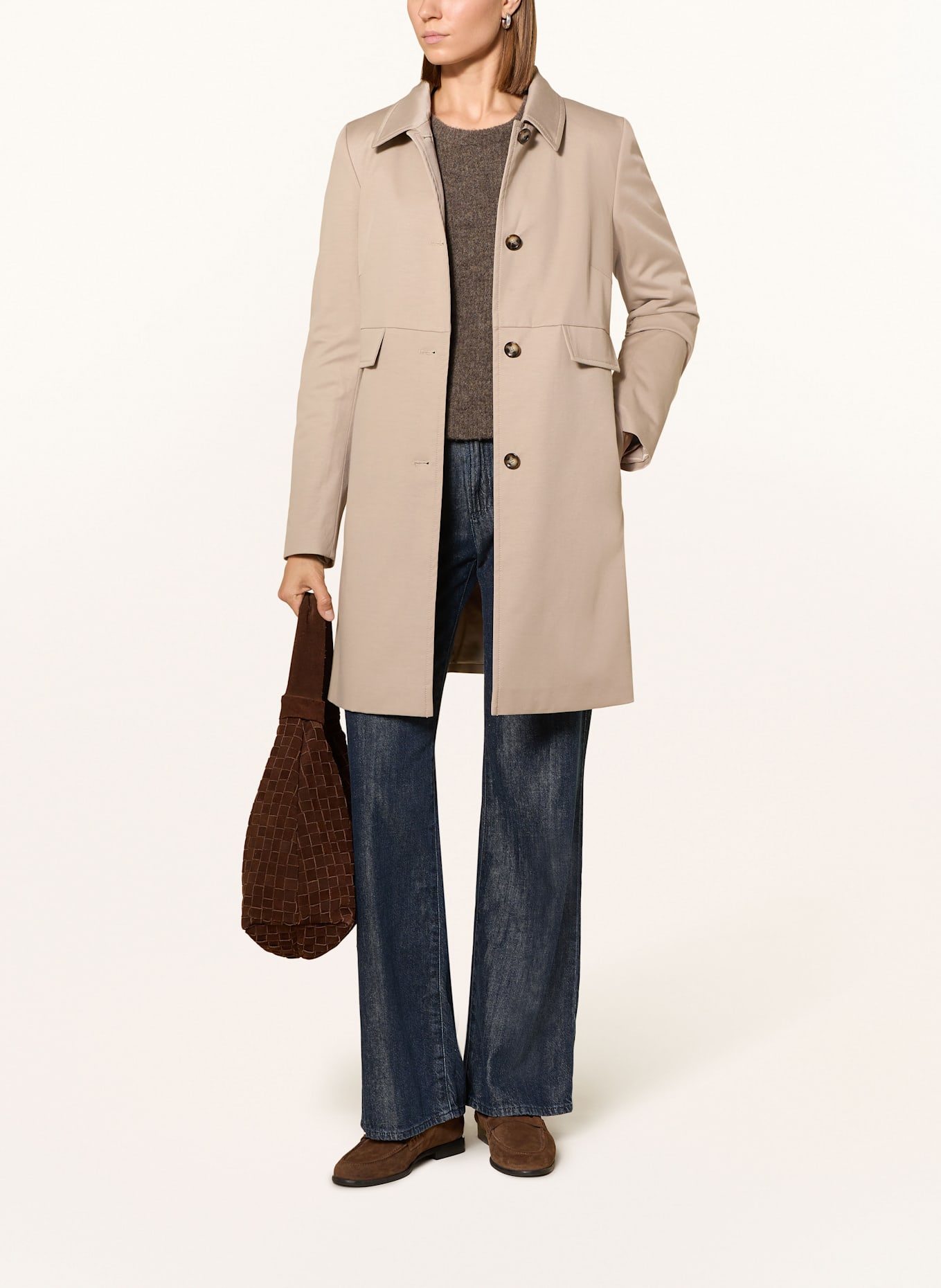 CINQUE Mantel CIMINA: BEIGE