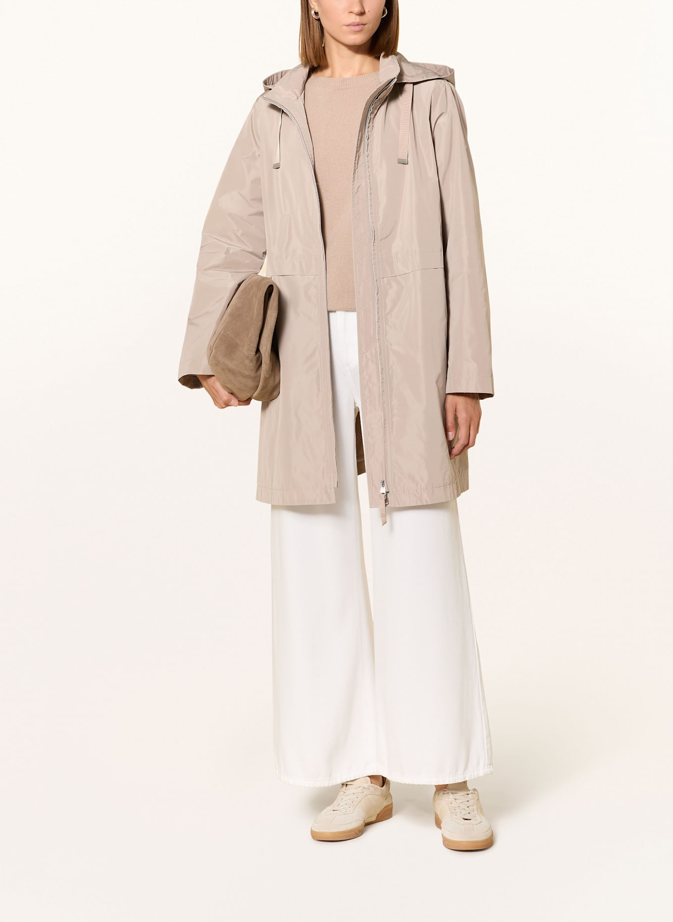 CINQUE Parka CICATINKA z odpinanym kapturem: BEŻOWY