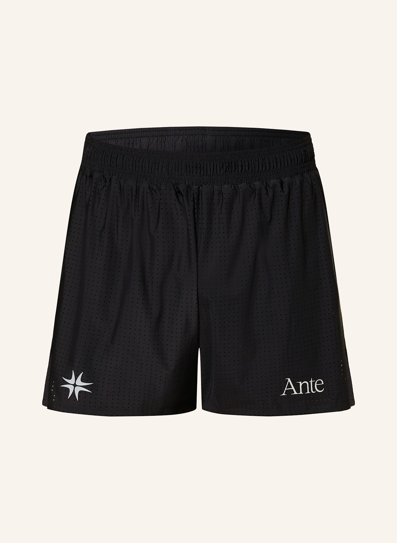Ante 2-in-1 running shorts ELITE: ECRU