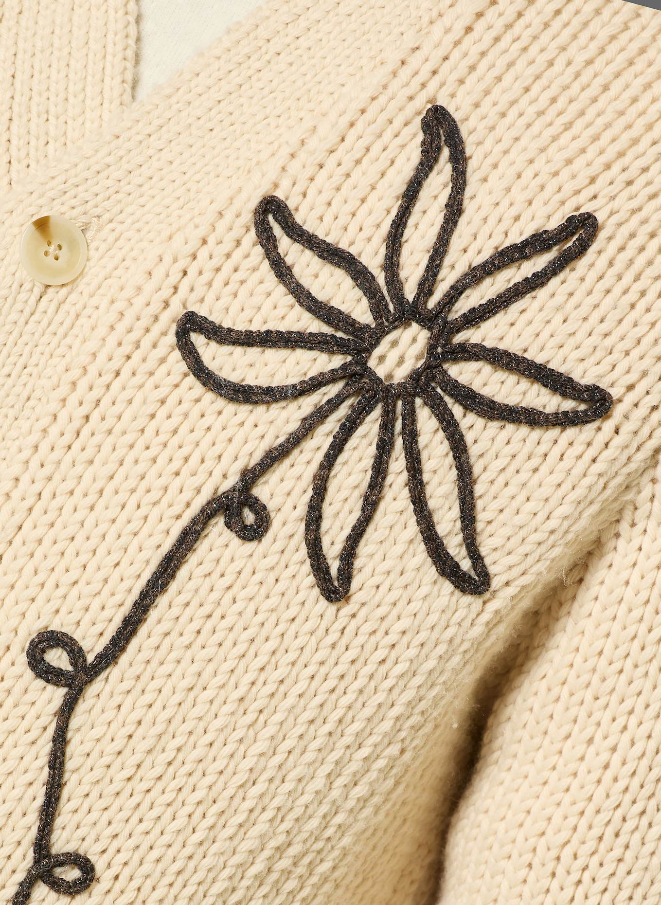 NN.07 Strickjacke MIKA: ECRU