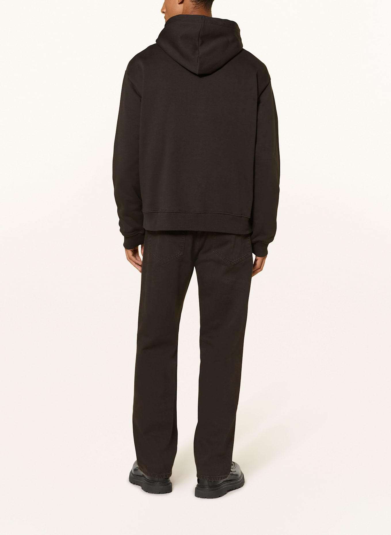 NN.07 Hoodie DAVID: DUNKELBRAUN