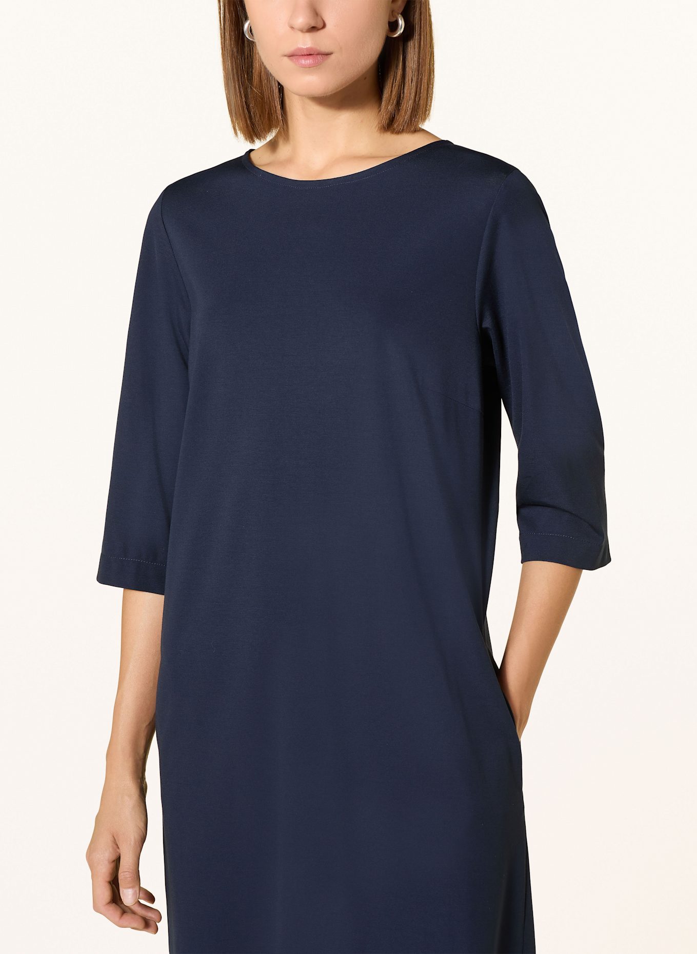 CINQUE Jerseykleid CIDALIDO mit 3/4-Arm: DUNKELBLAU