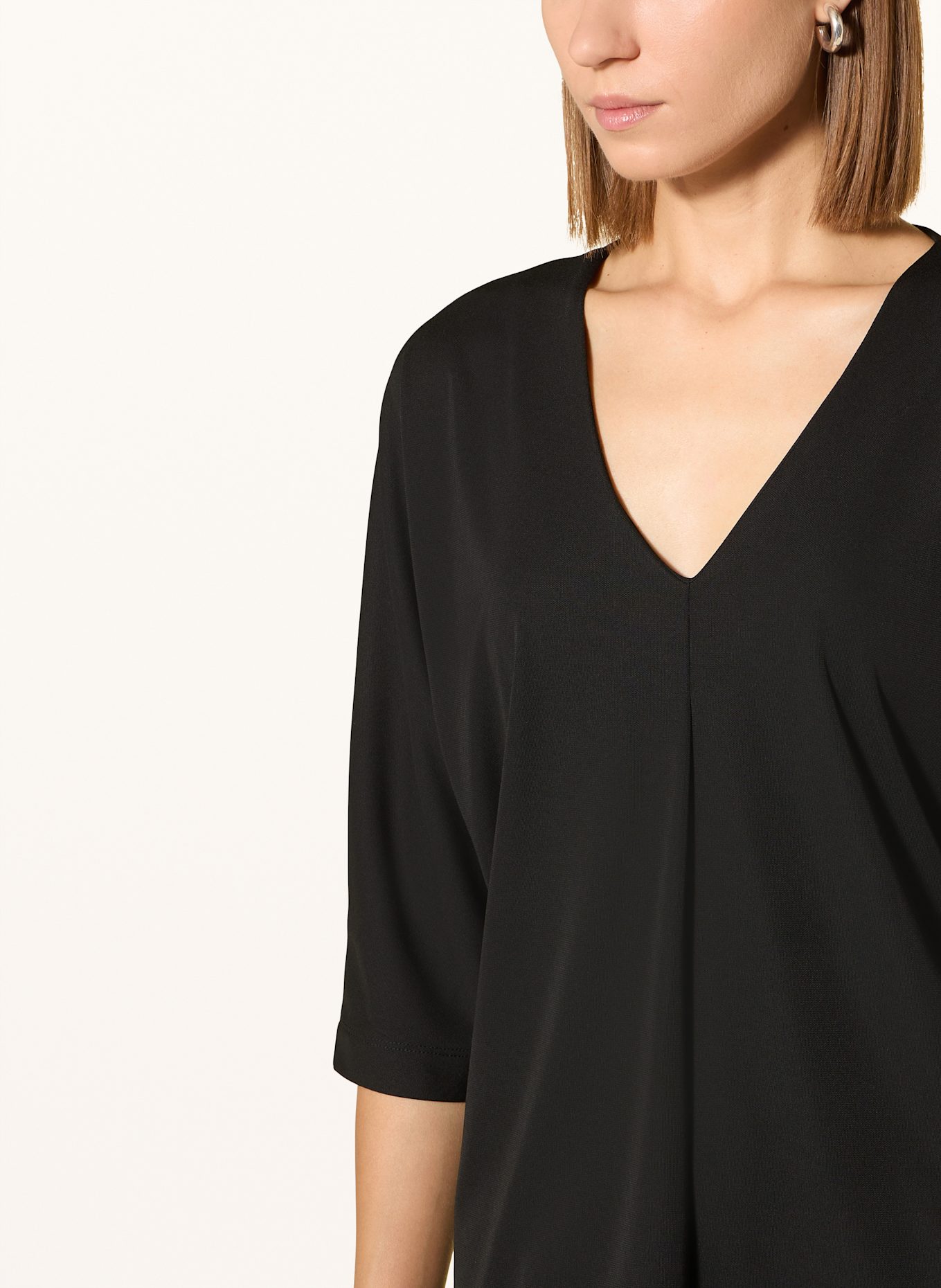 CINQUE Blusenshirt CIADDY mit 3/4-Arm: SCHWARZ