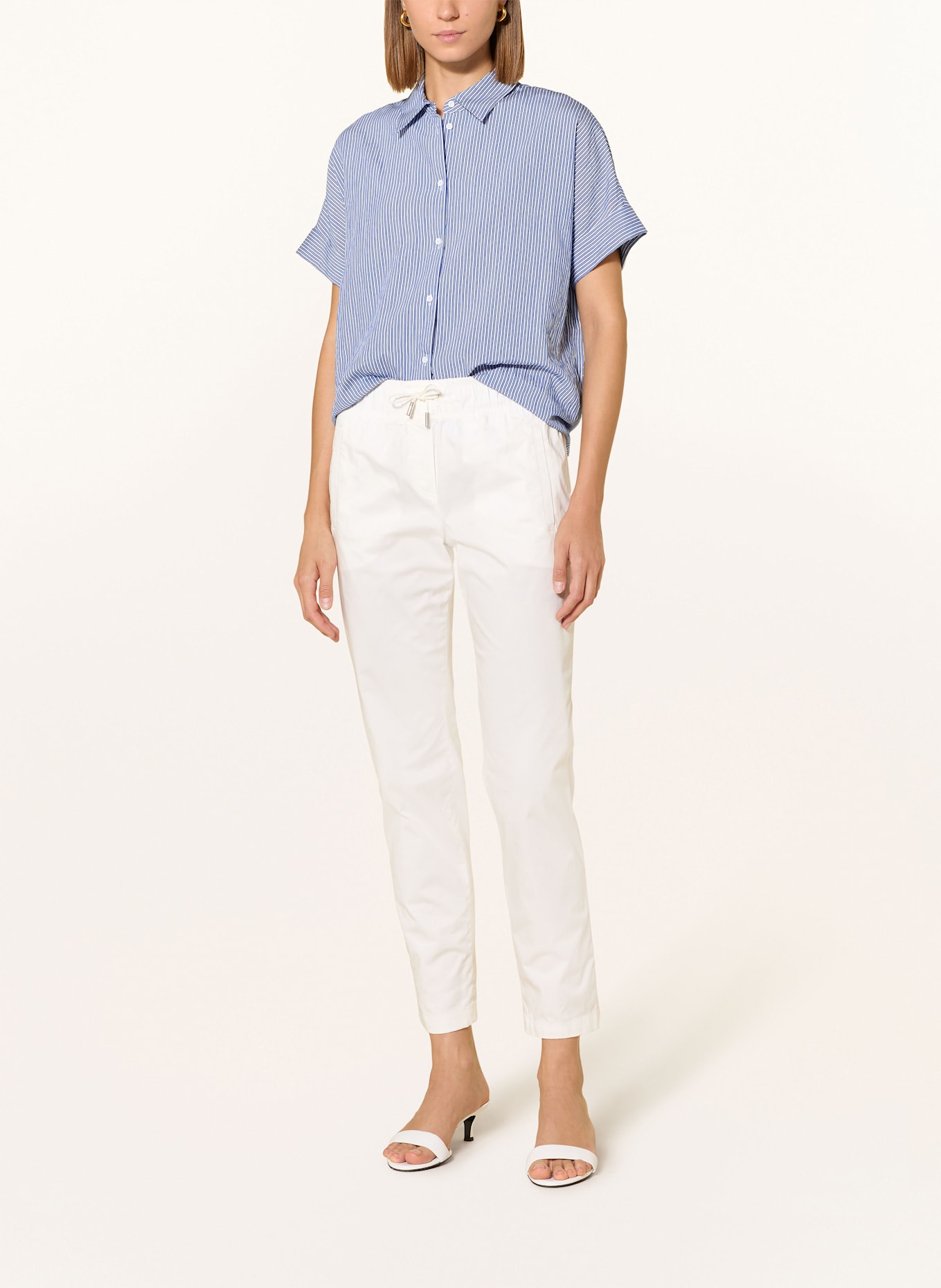 CINQUE Chino kalhoty CISOFARI: BÍLÁ