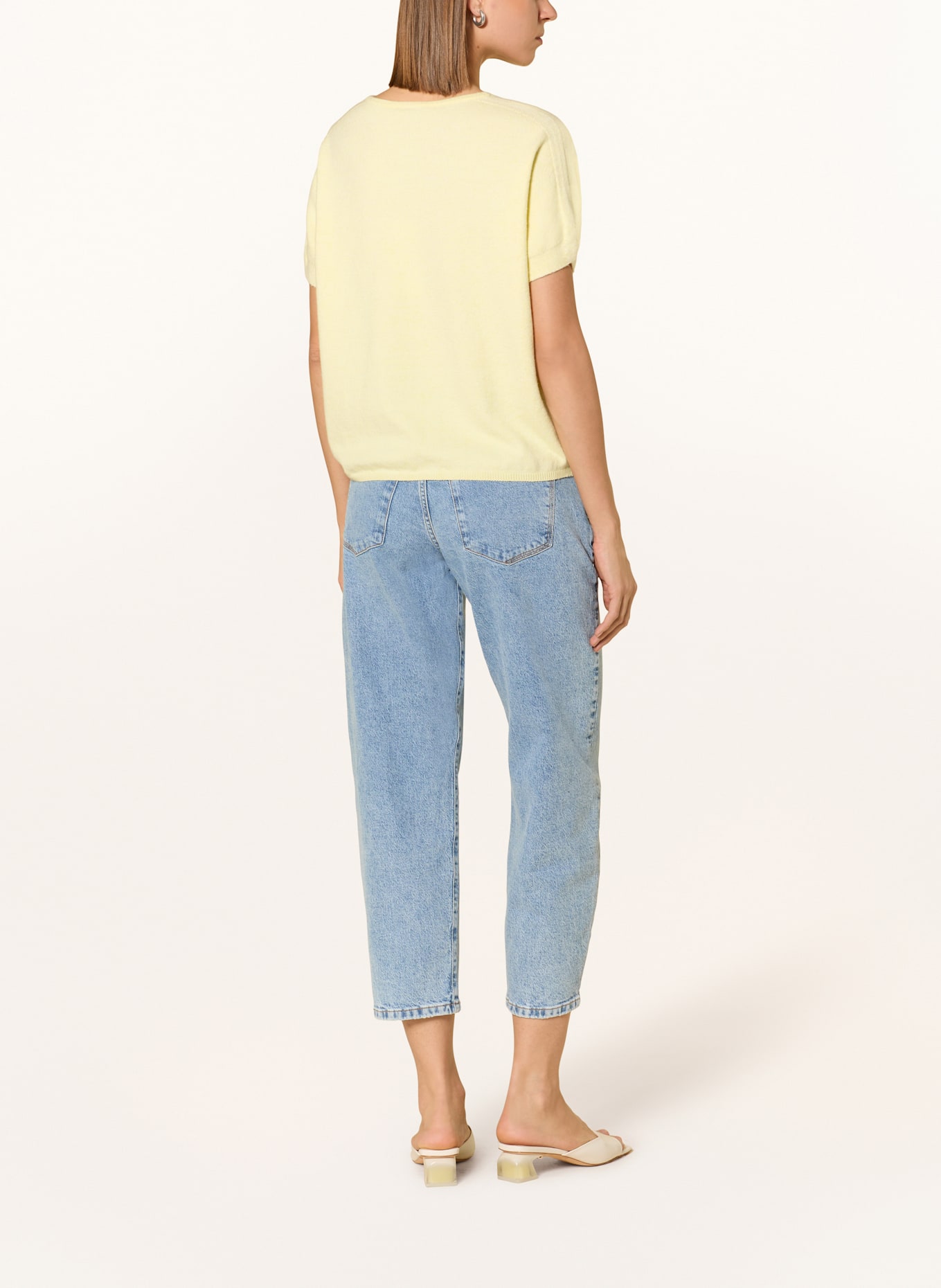 CINQUE Sweter CIOLARA: JASNOŻÓŁTY