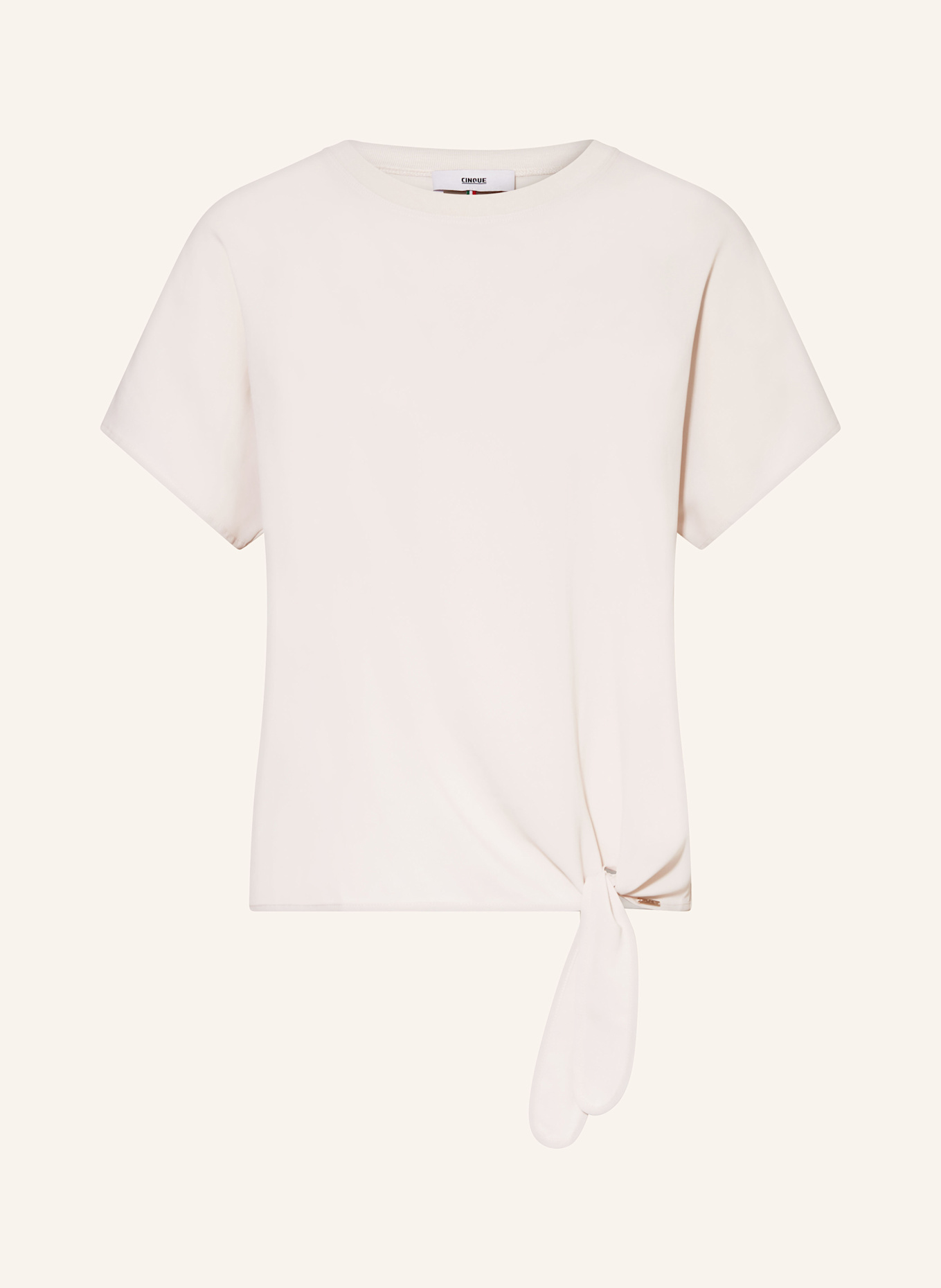 CINQUE Blusentop CIPERLA im Materialmix: ECRU