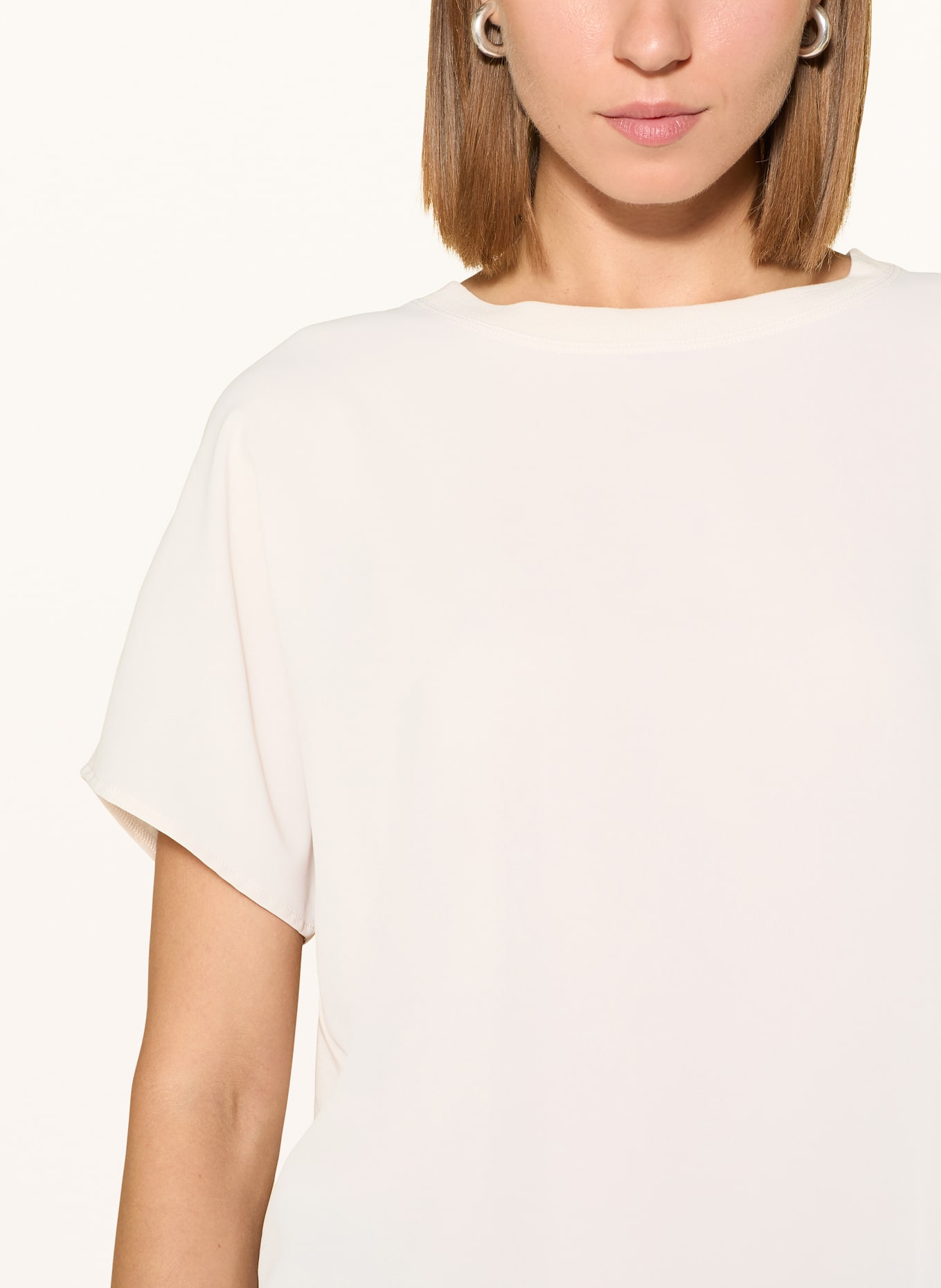 CINQUE Blusentop CIPERLA im Materialmix: ECRU