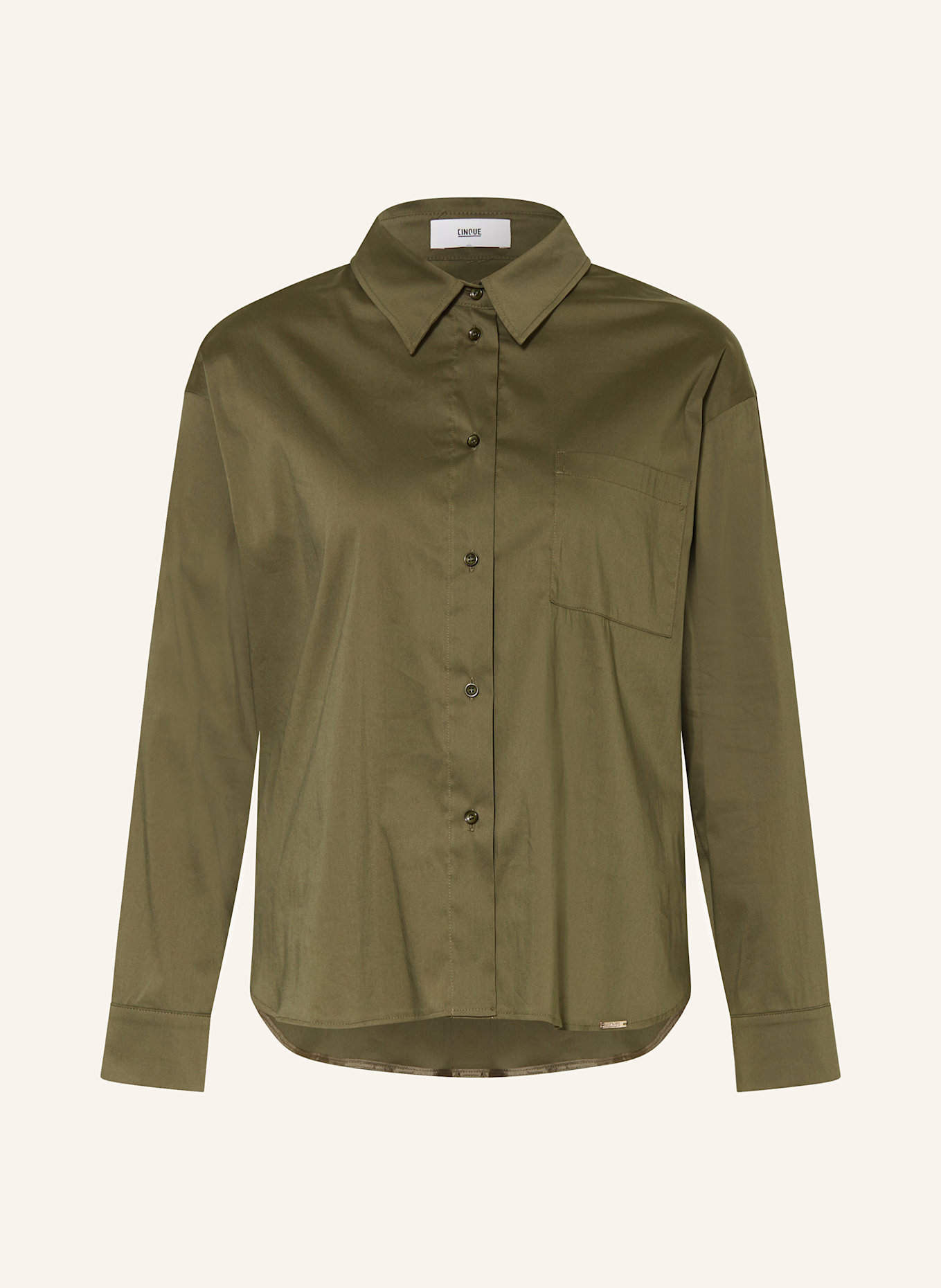 CINQUE CITARI shirt blouse: OLIVE