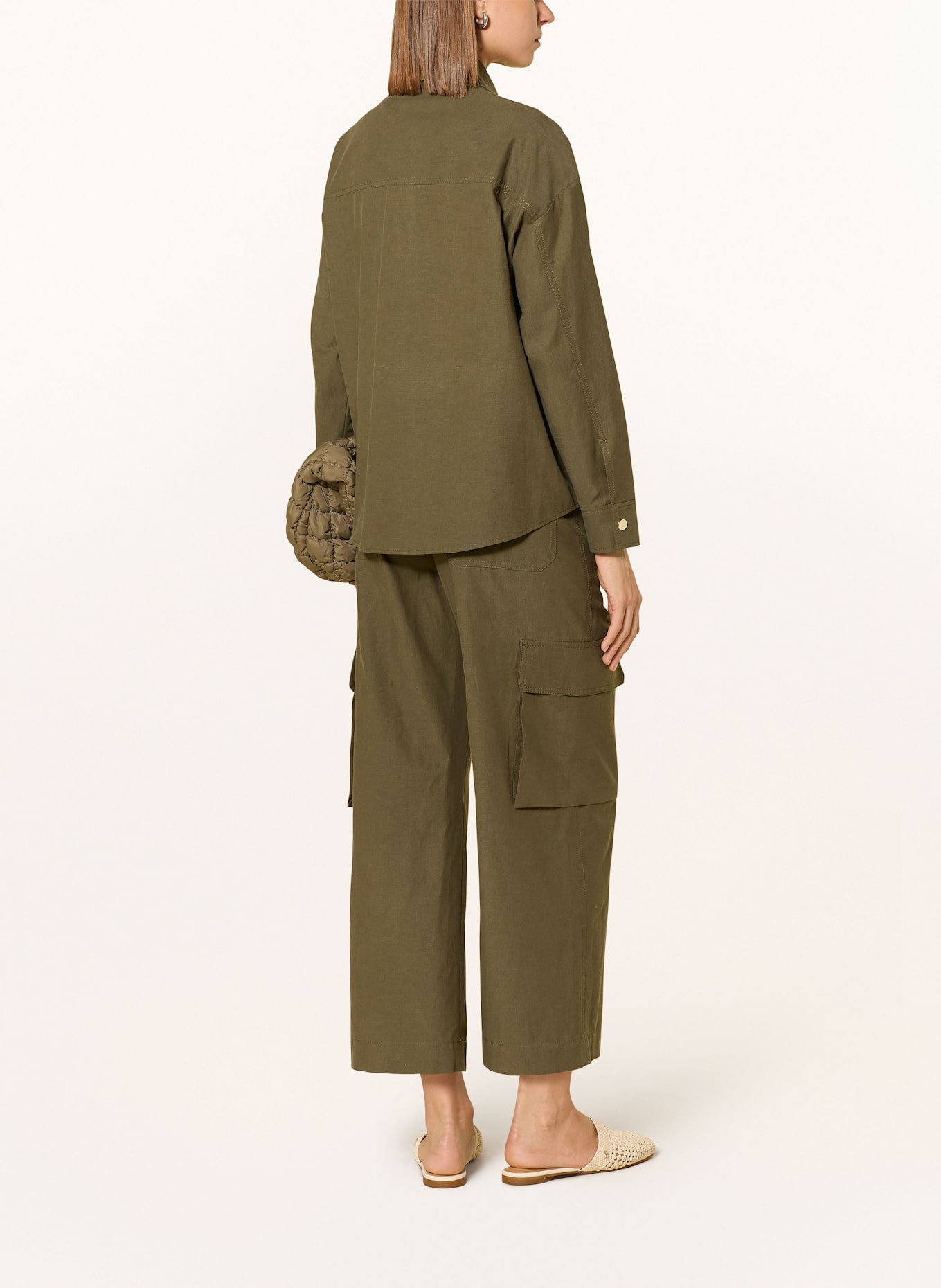 CINQUE 7/8-Cargohose CIHILL: KHAKI