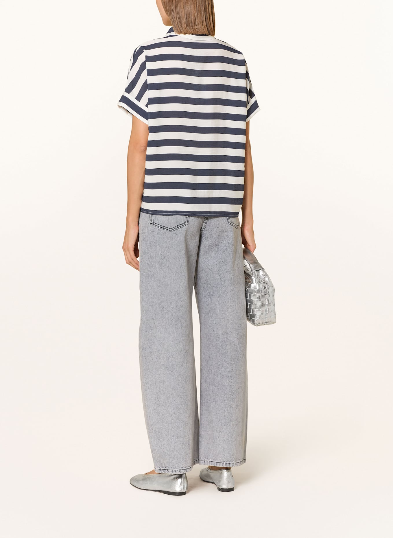 CINQUE Jeansy barrel CISINA: JASNOCZARY