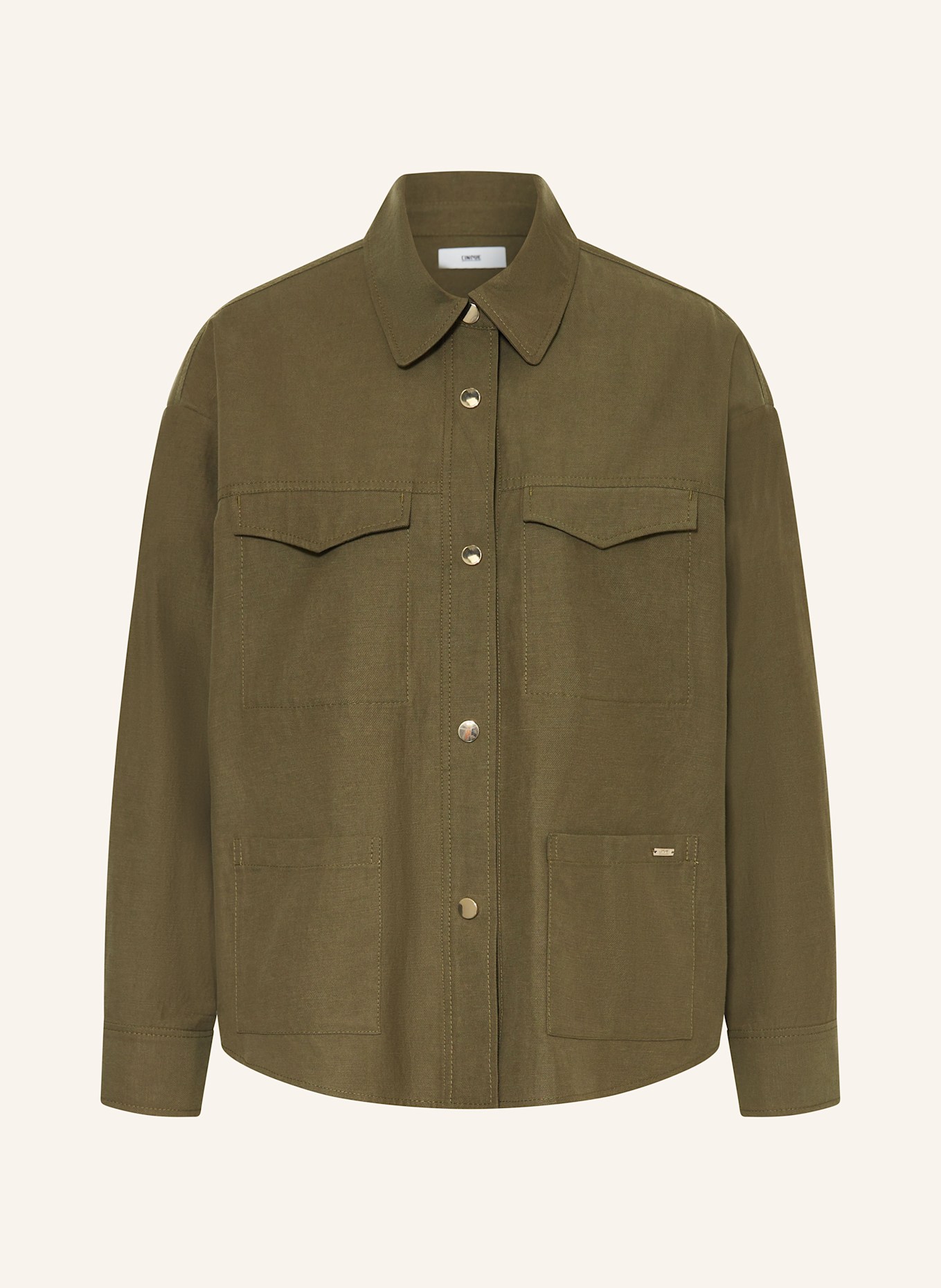 CINQUE Overjacket CIALINI: OLIV