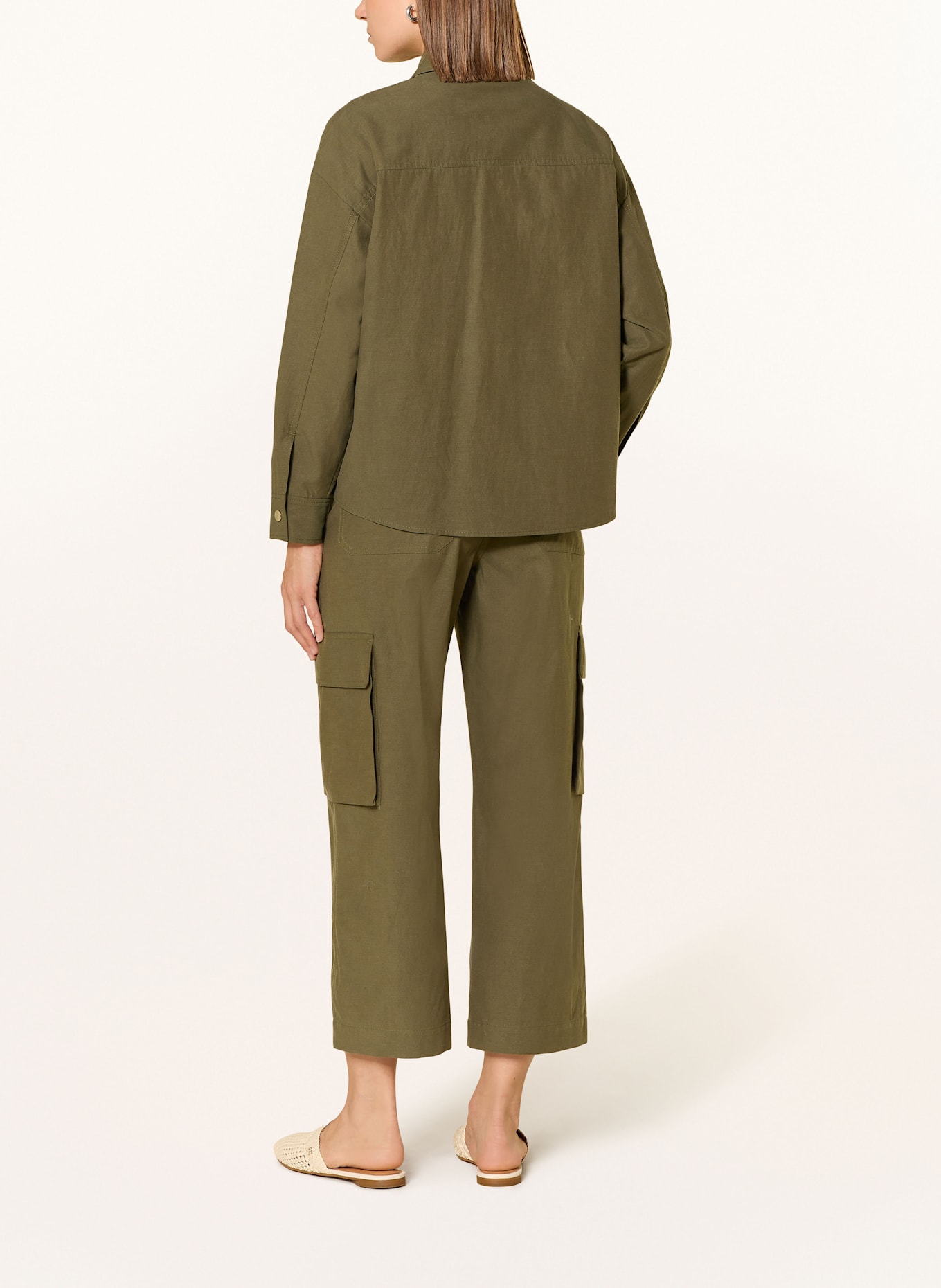 CINQUE Overjacket CIALINI: OLIV