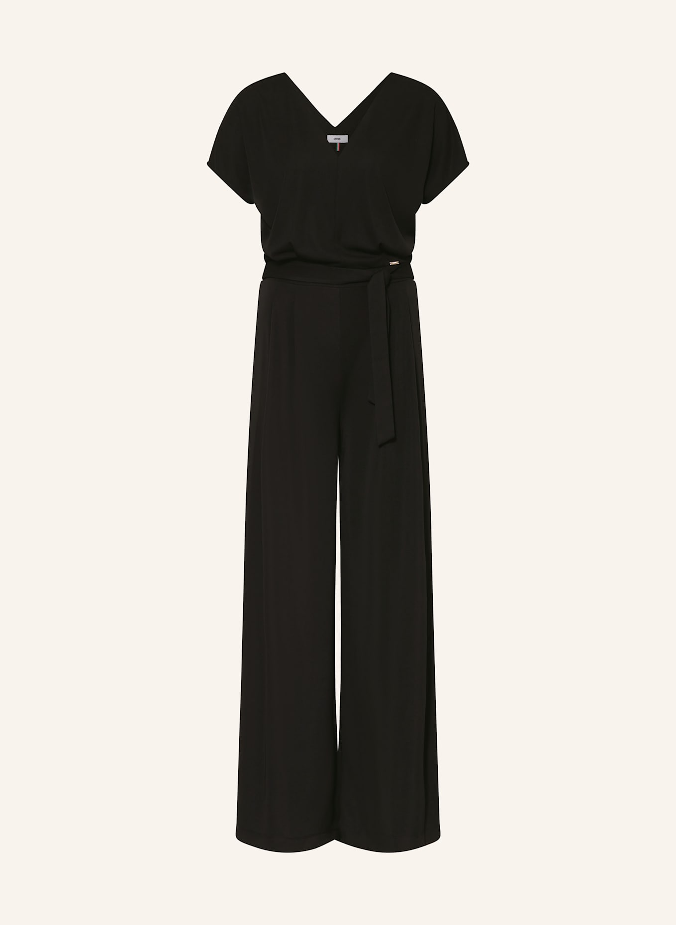 CINQUE Jersey-Jumpsuit CIPALIO: SCHWARZ