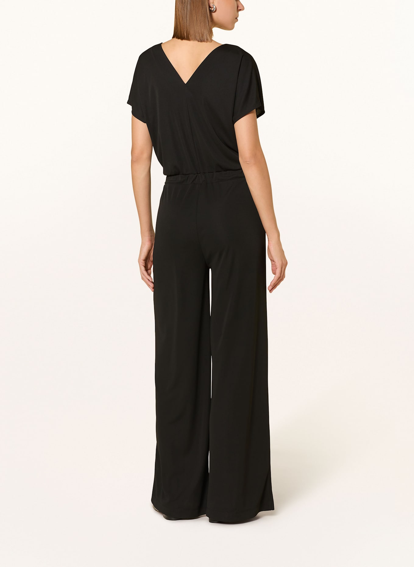 CINQUE Jersey-Jumpsuit CIPALIO: SCHWARZ
