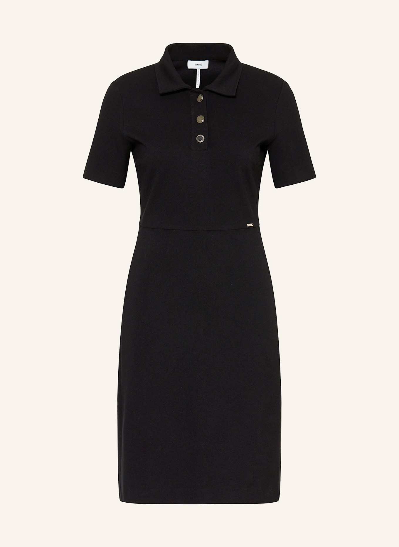 CINQUE Sukienka z piki CIISO: CZARNY