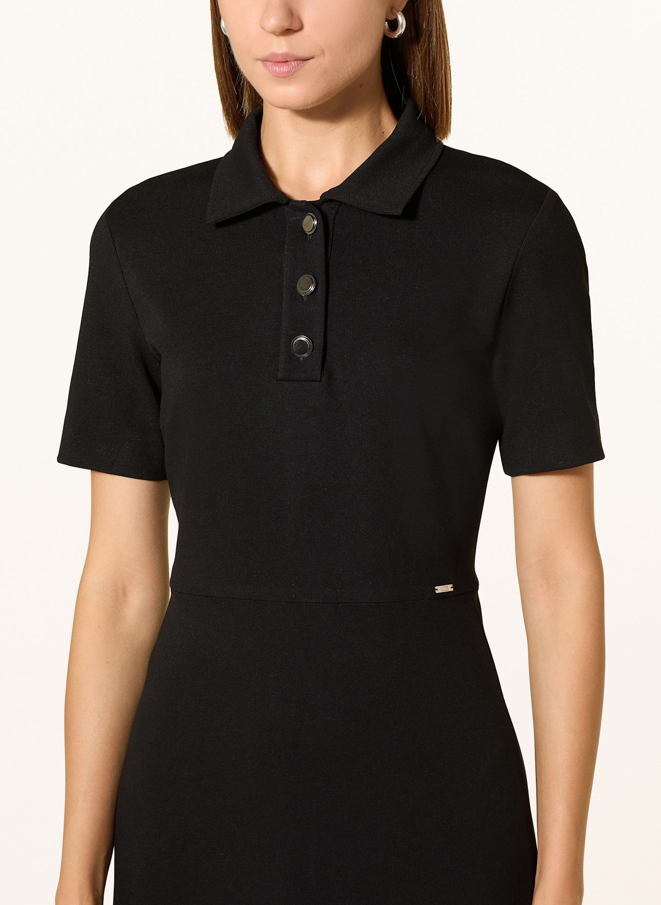 CINQUE Sukienka z piki CIISO: CZARNY