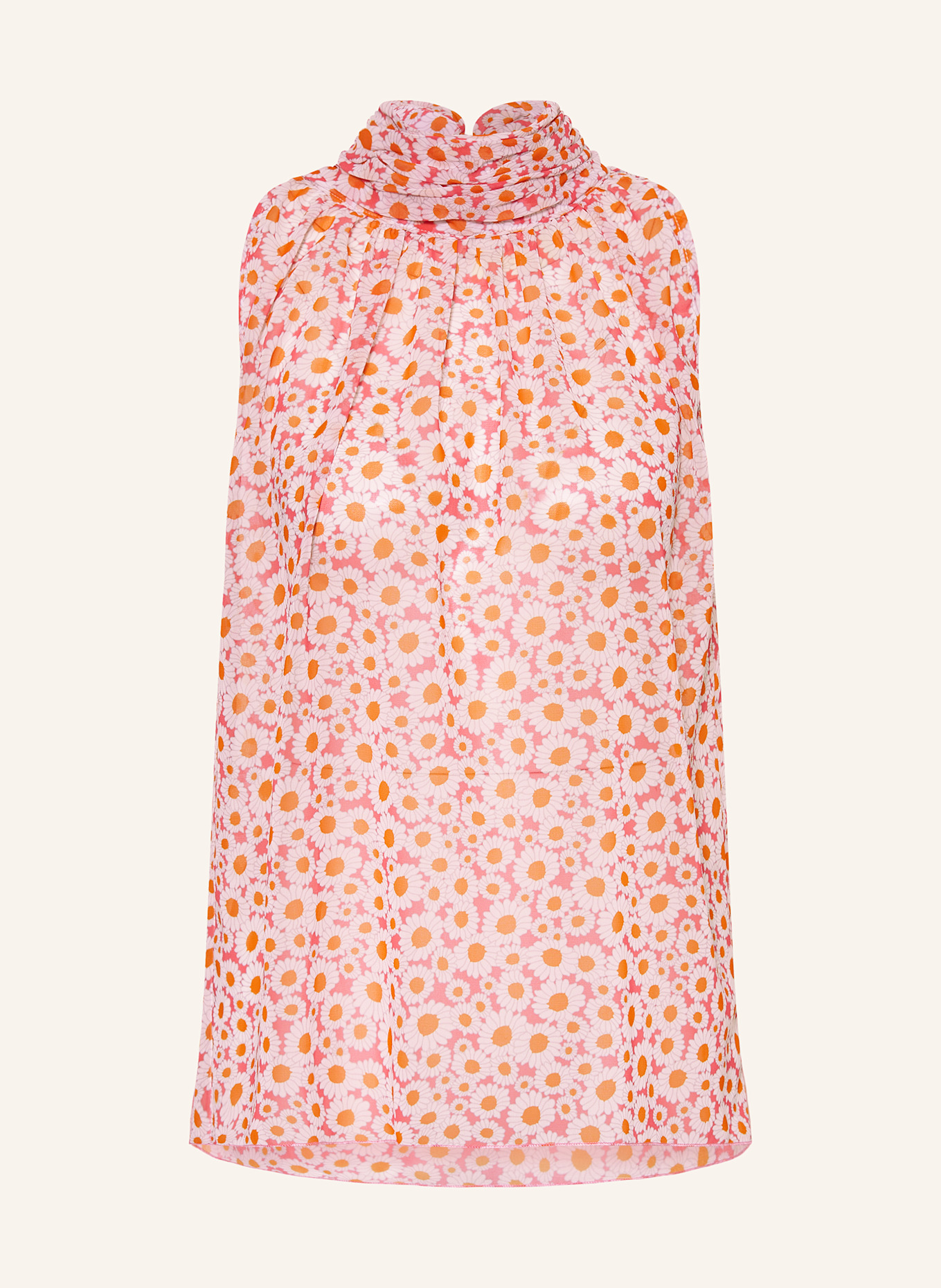 SEM PER LEI Blusentop: WEISS / PINK / ORANGE