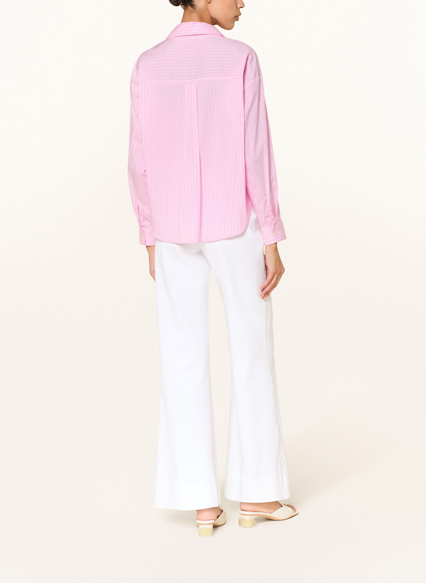 SEM PER LEI Koszula: BIAŁY / RÓŻOWY