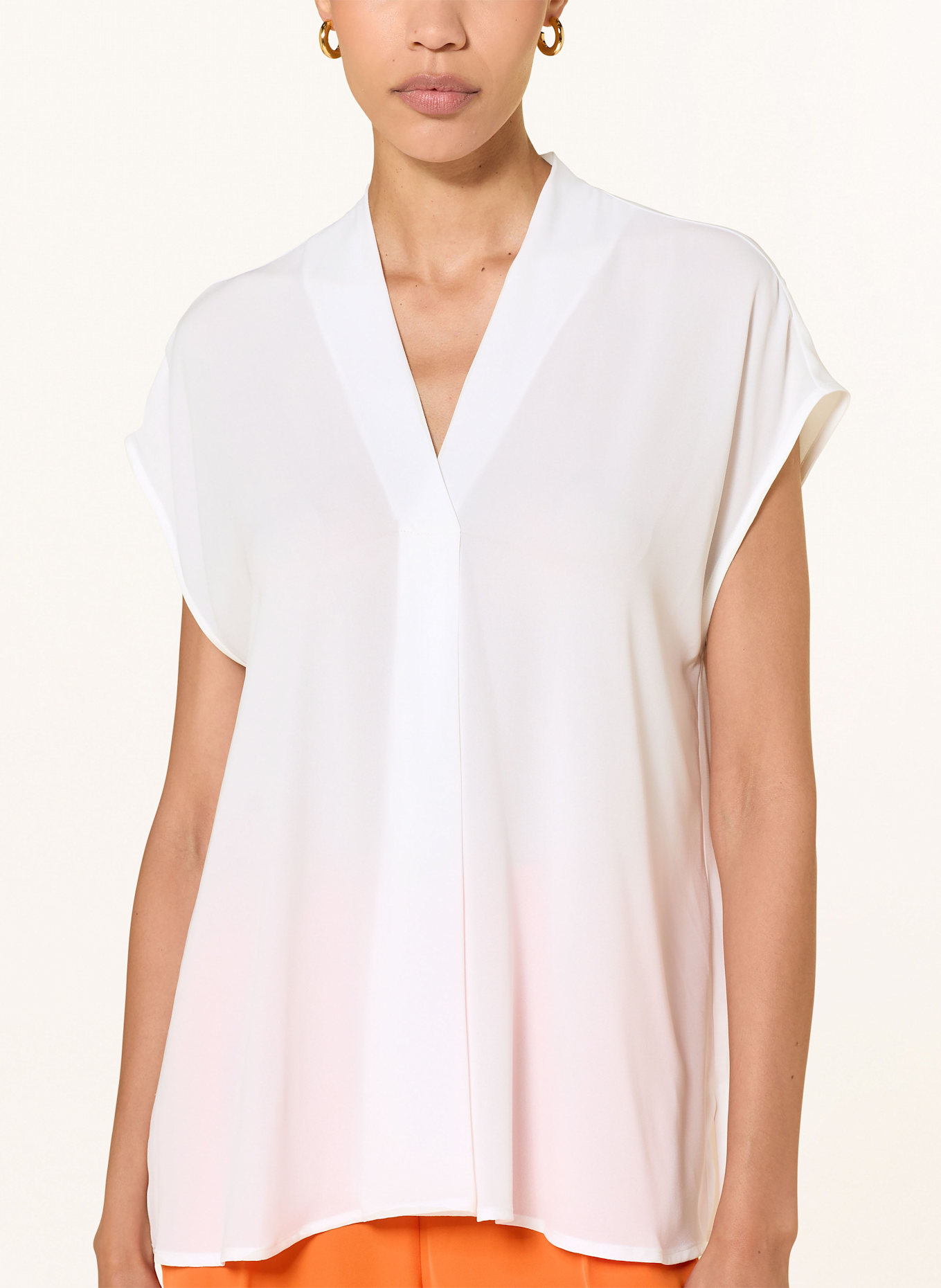 SEM PER LEI Blusenshirt aus Satin: 111 ecru ecru