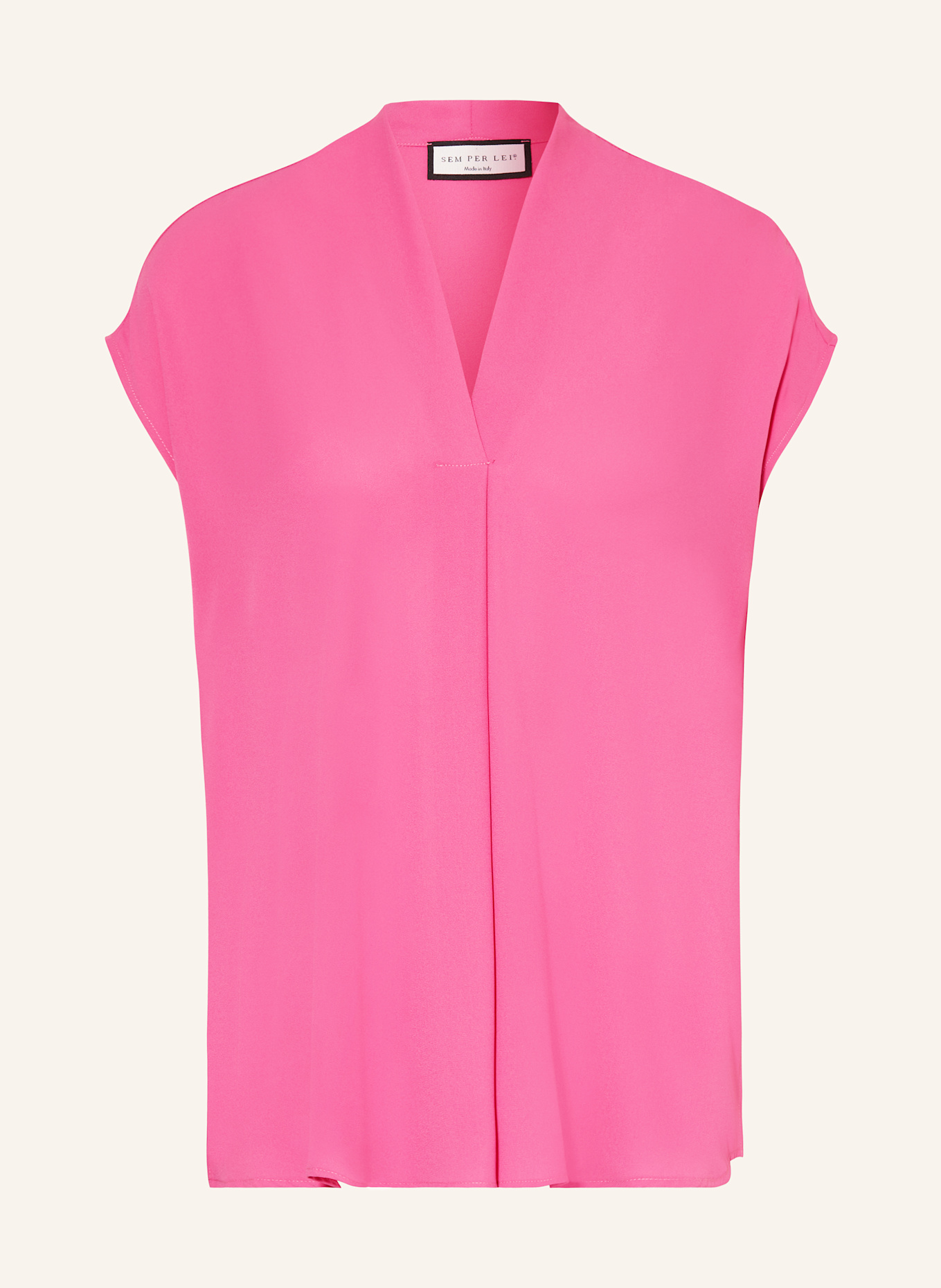 SEM PER LEI Blusenshirt aus Satin: 143 candy pink