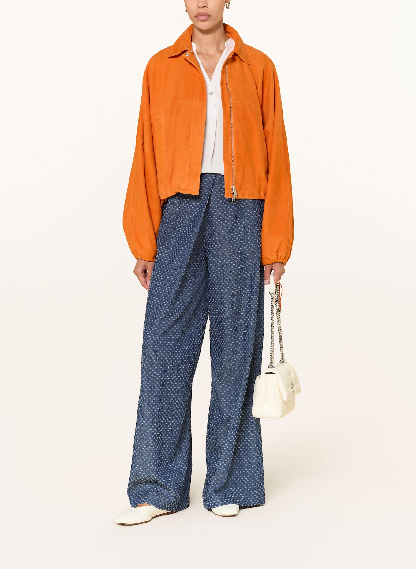 SEM PER LEI Marlenehose: 185 denim denim dublau