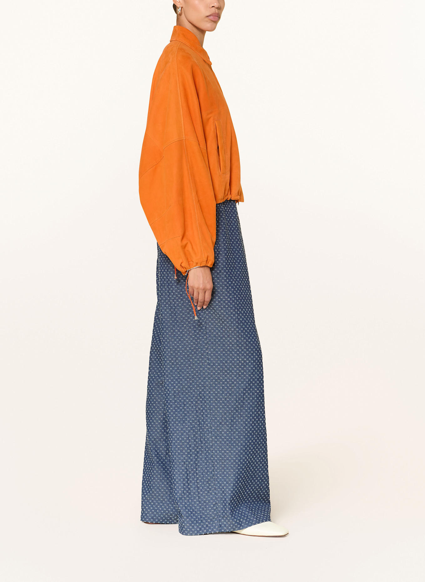 SEM PER LEI Marlenehose: 185 denim denim dublau