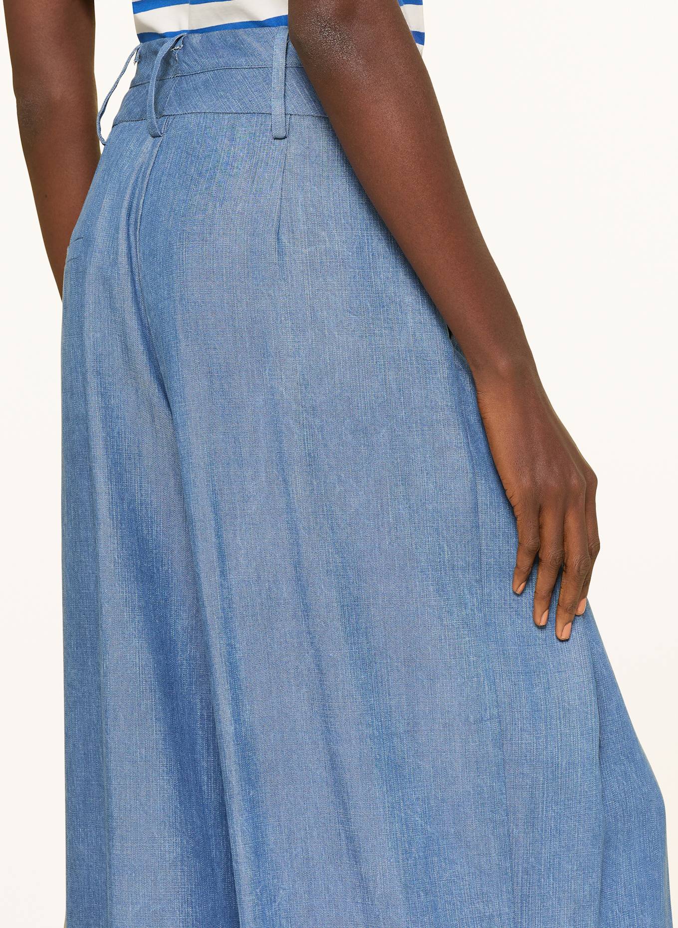 SEM PER LEI Wide Leg Jeans: BLAU