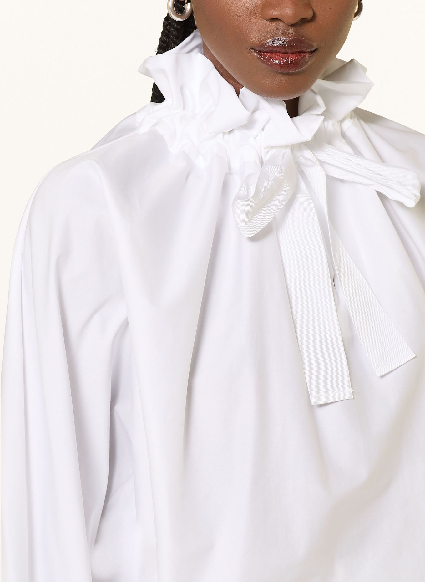 SEM PER LEI Off-Shoulder-Bluse: WEISS