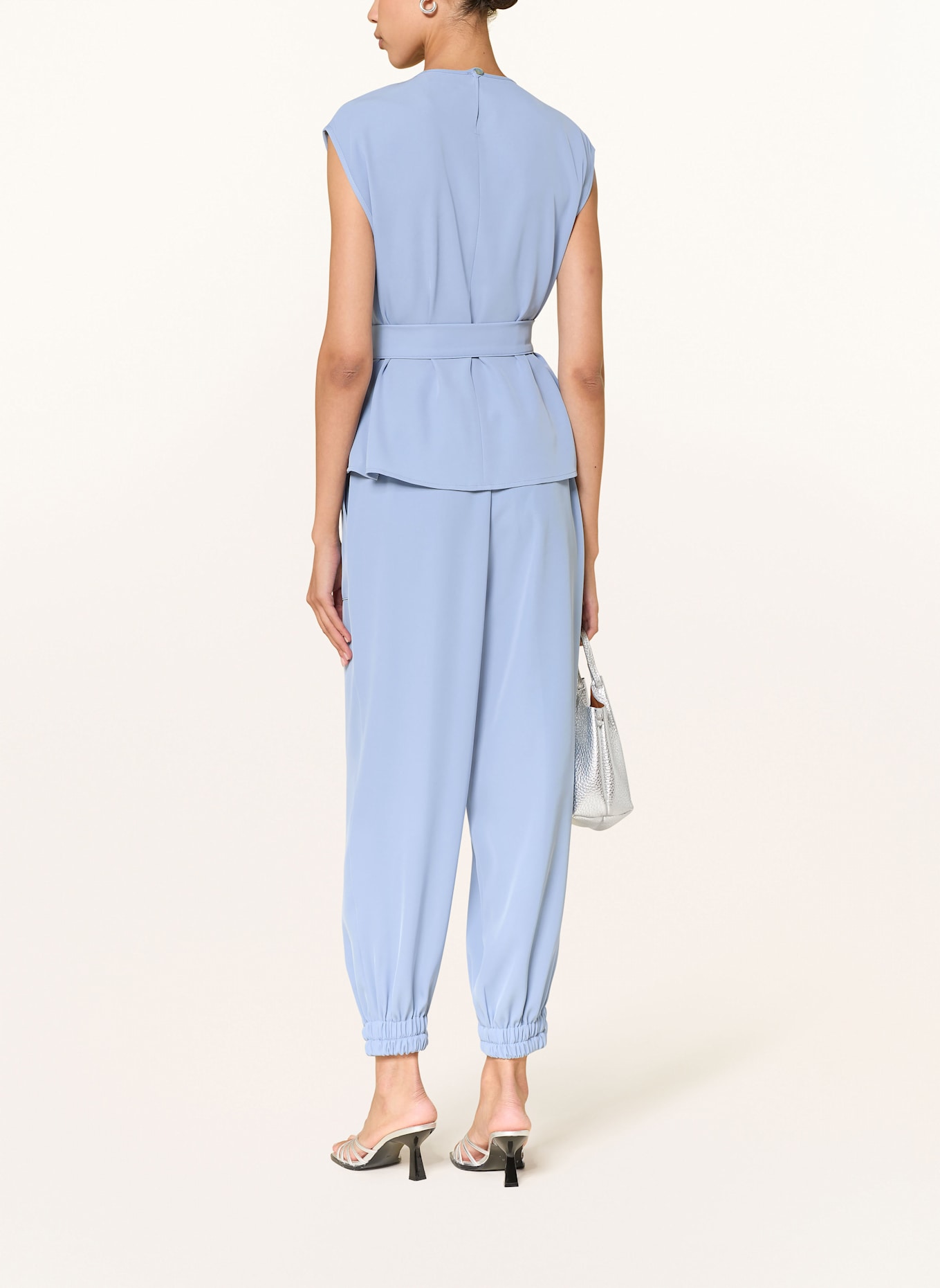 SEM PER LEI Sweatpants: HELLBLAU