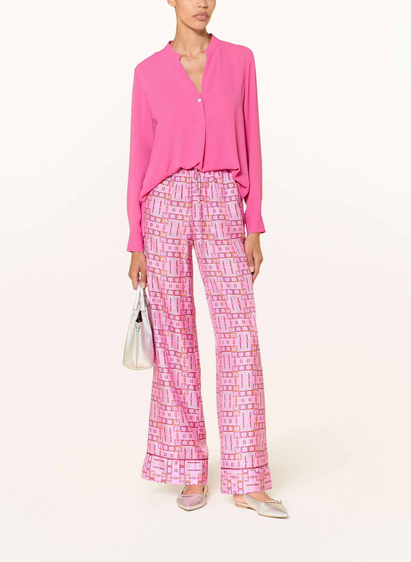 SEM PER LEI Bluzka: MOCNORÓŻOWY