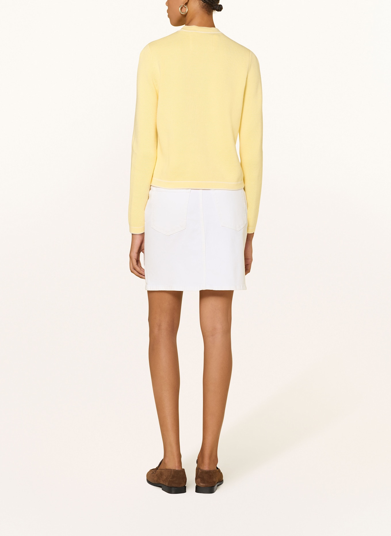 GANT Kardigan: JASNOŻÓŁTY