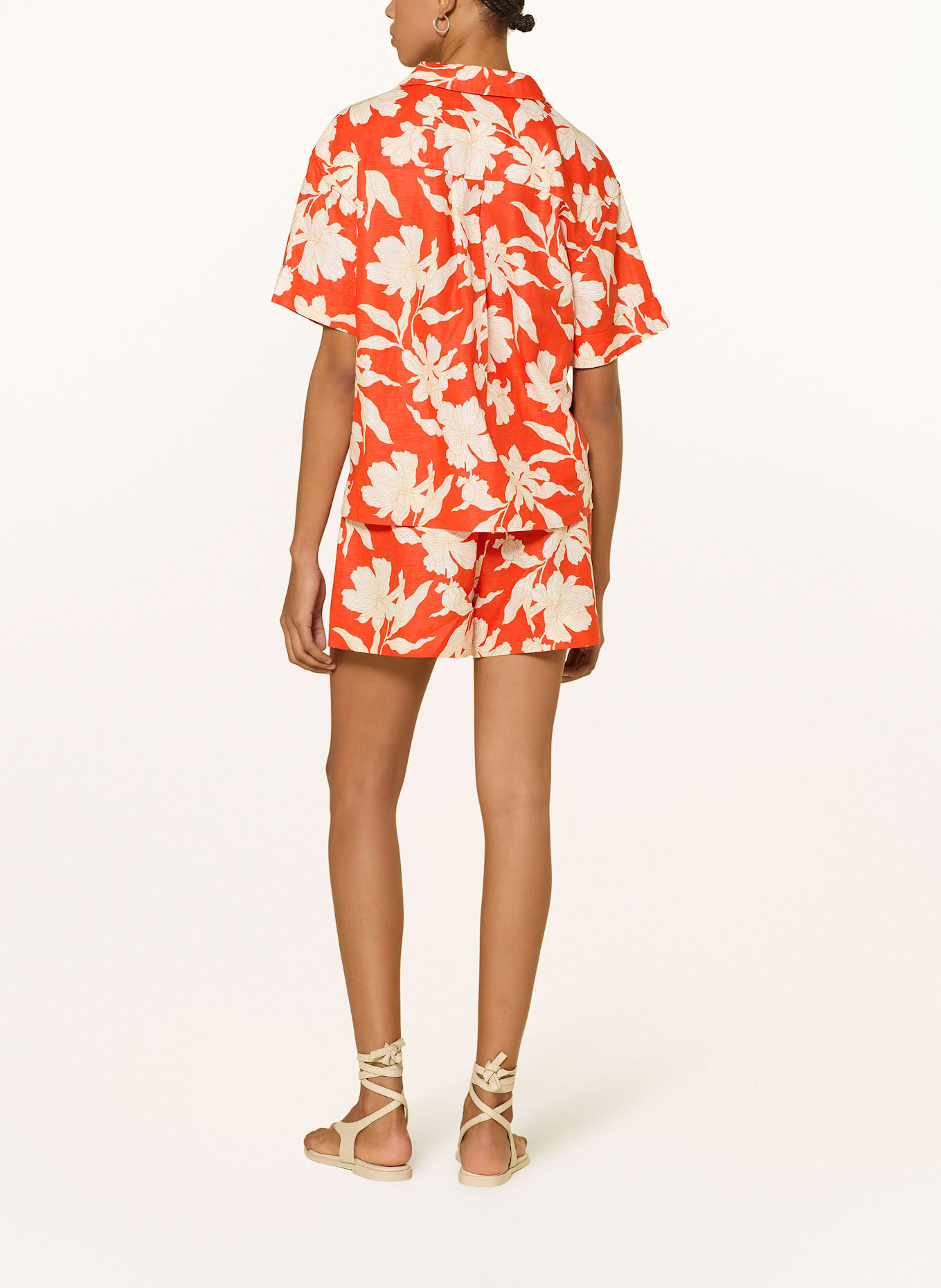 GANT Leinenshorts: ROT