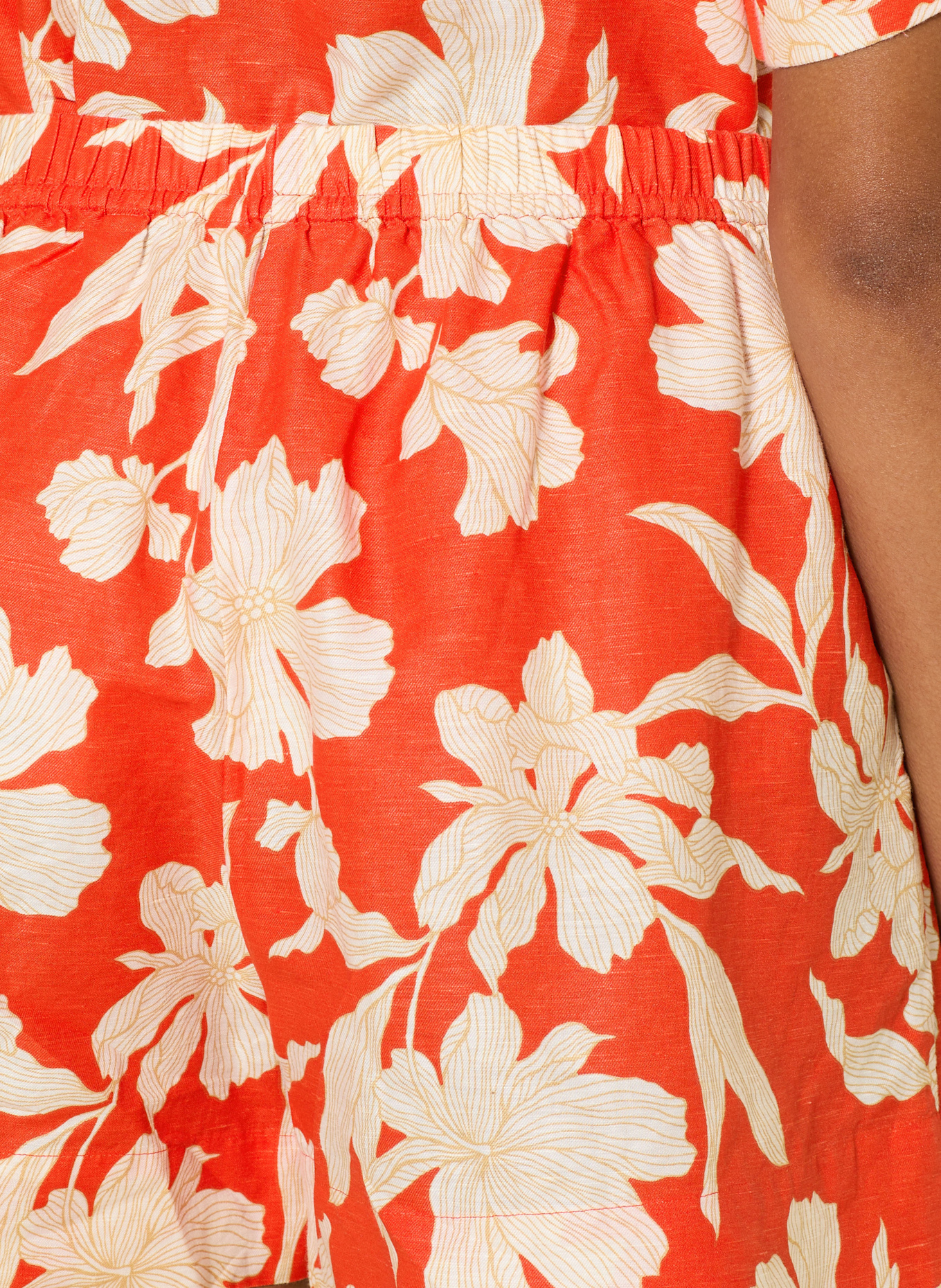 GANT Leinenshorts: ROT