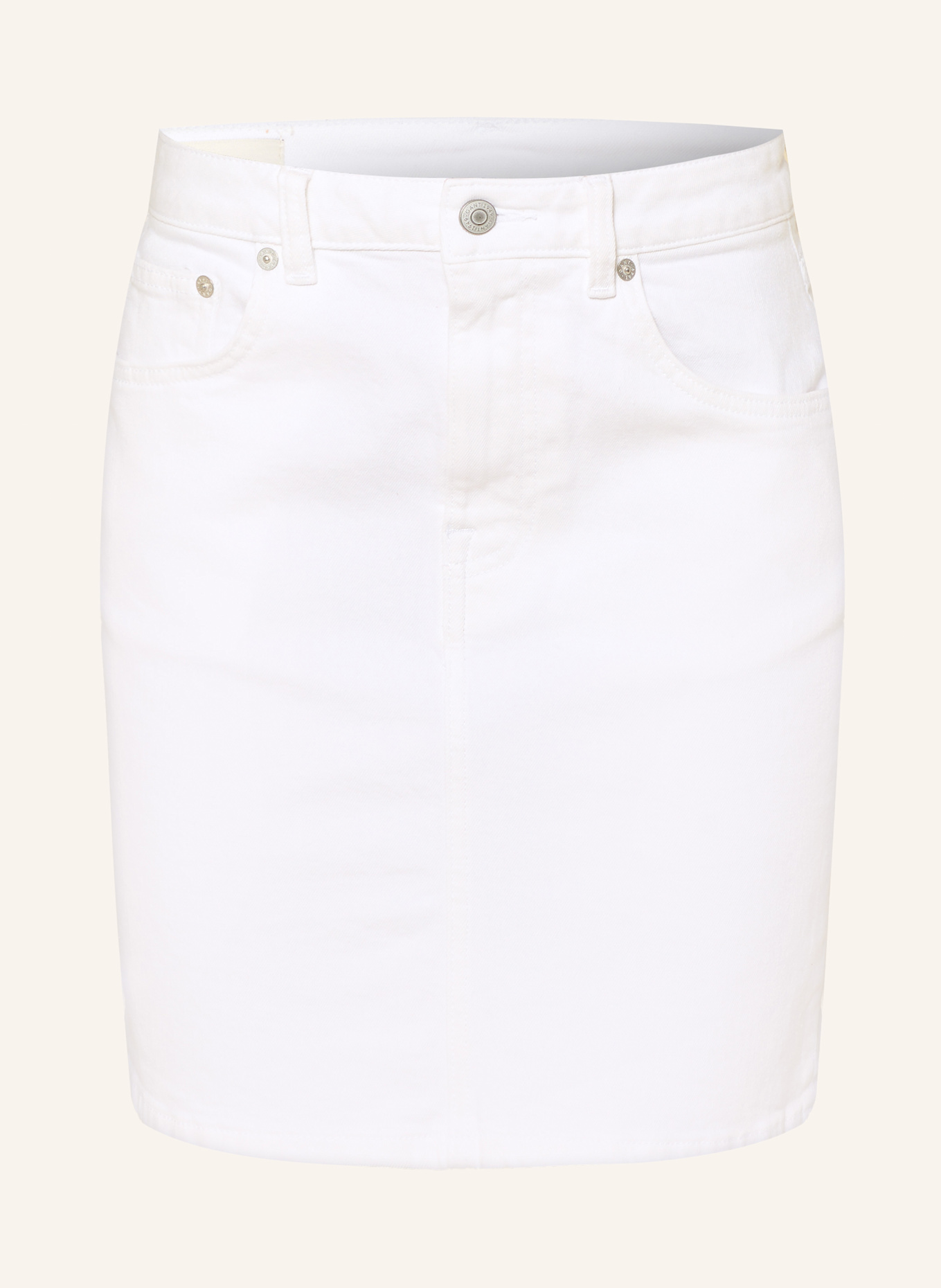 GANT Jeansrock: 113 EGGSHELL