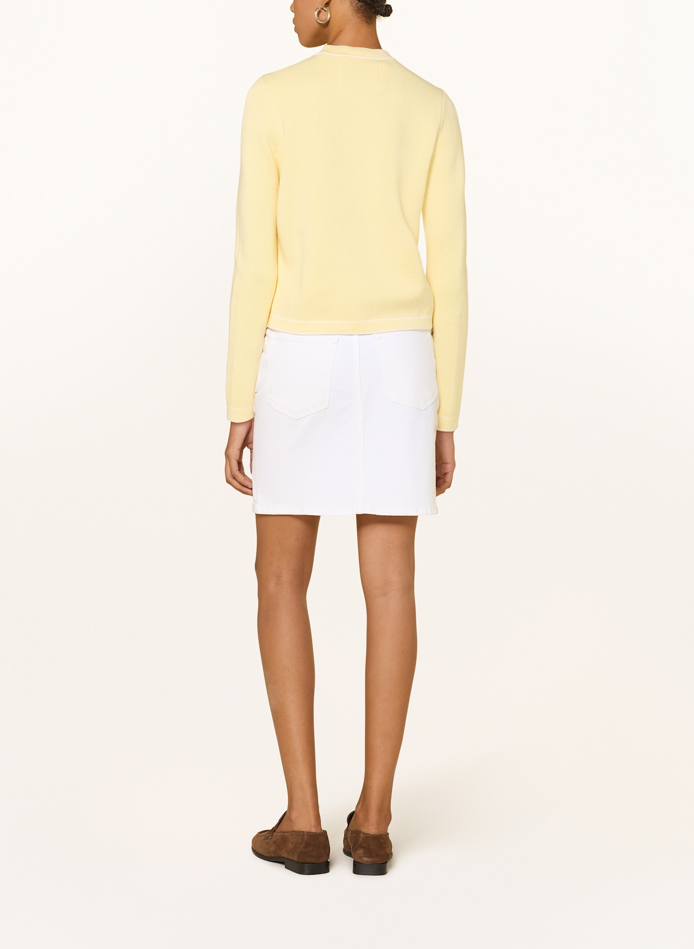 GANT Jeansrock: 113 EGGSHELL