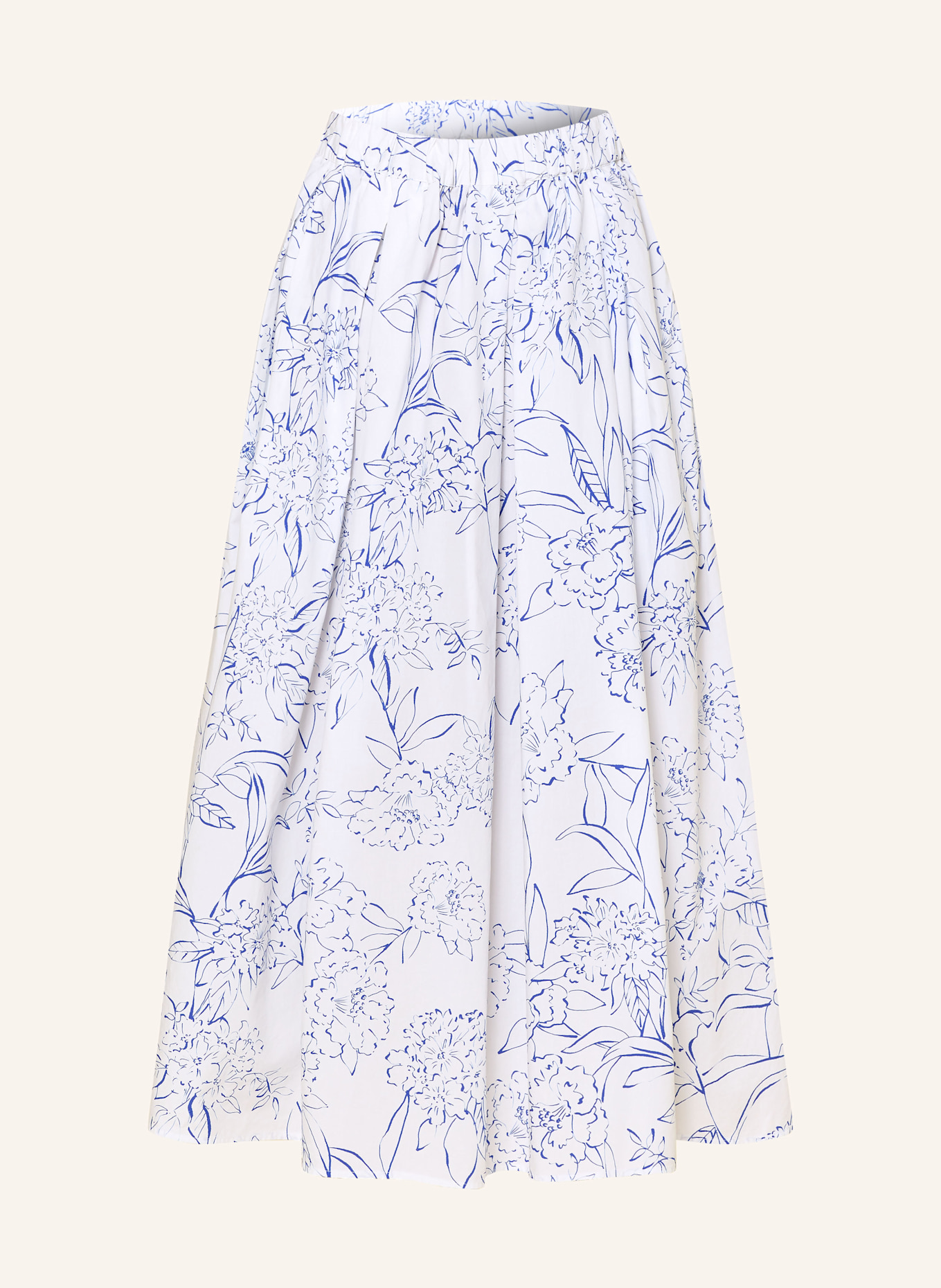 GANT Sukně: BÍLÁ / MODRÁ