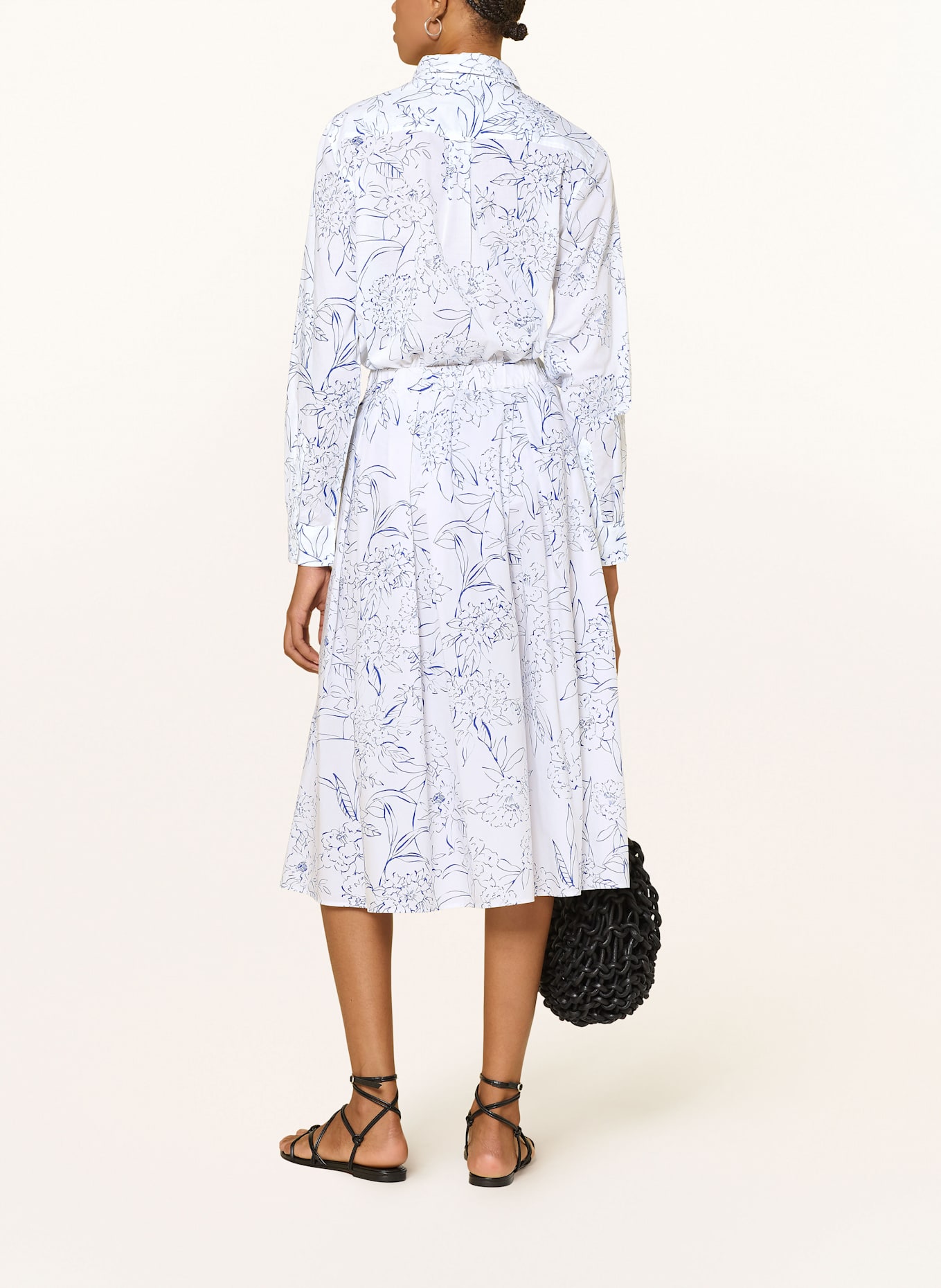 GANT Sukně: BÍLÁ / MODRÁ