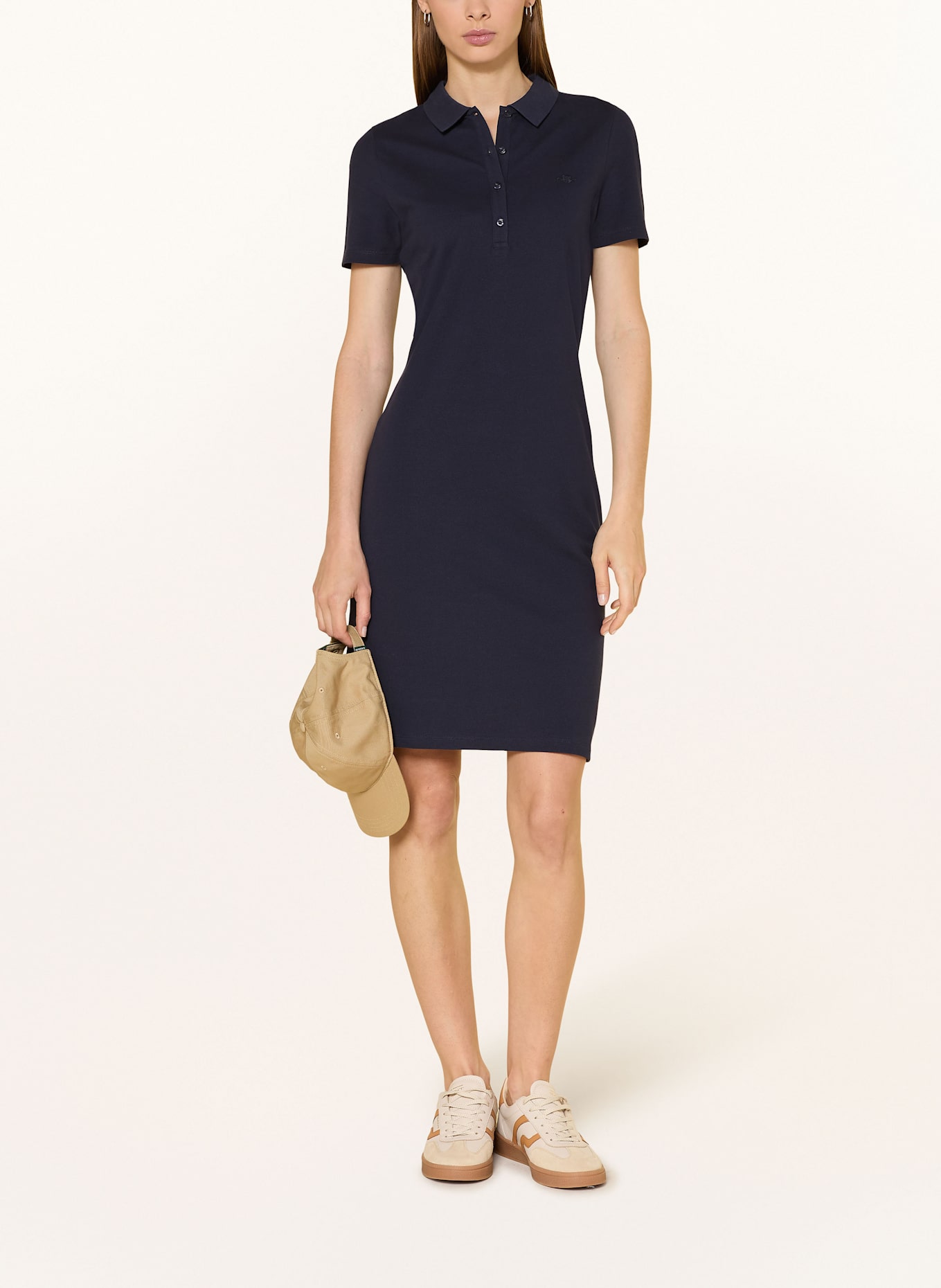 GANT jurk: DONKERBLAUW