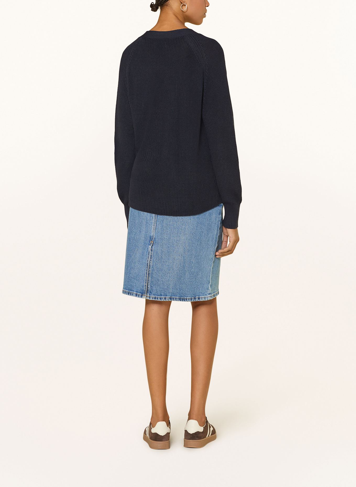 GANT Cardigan: DARK BLUE