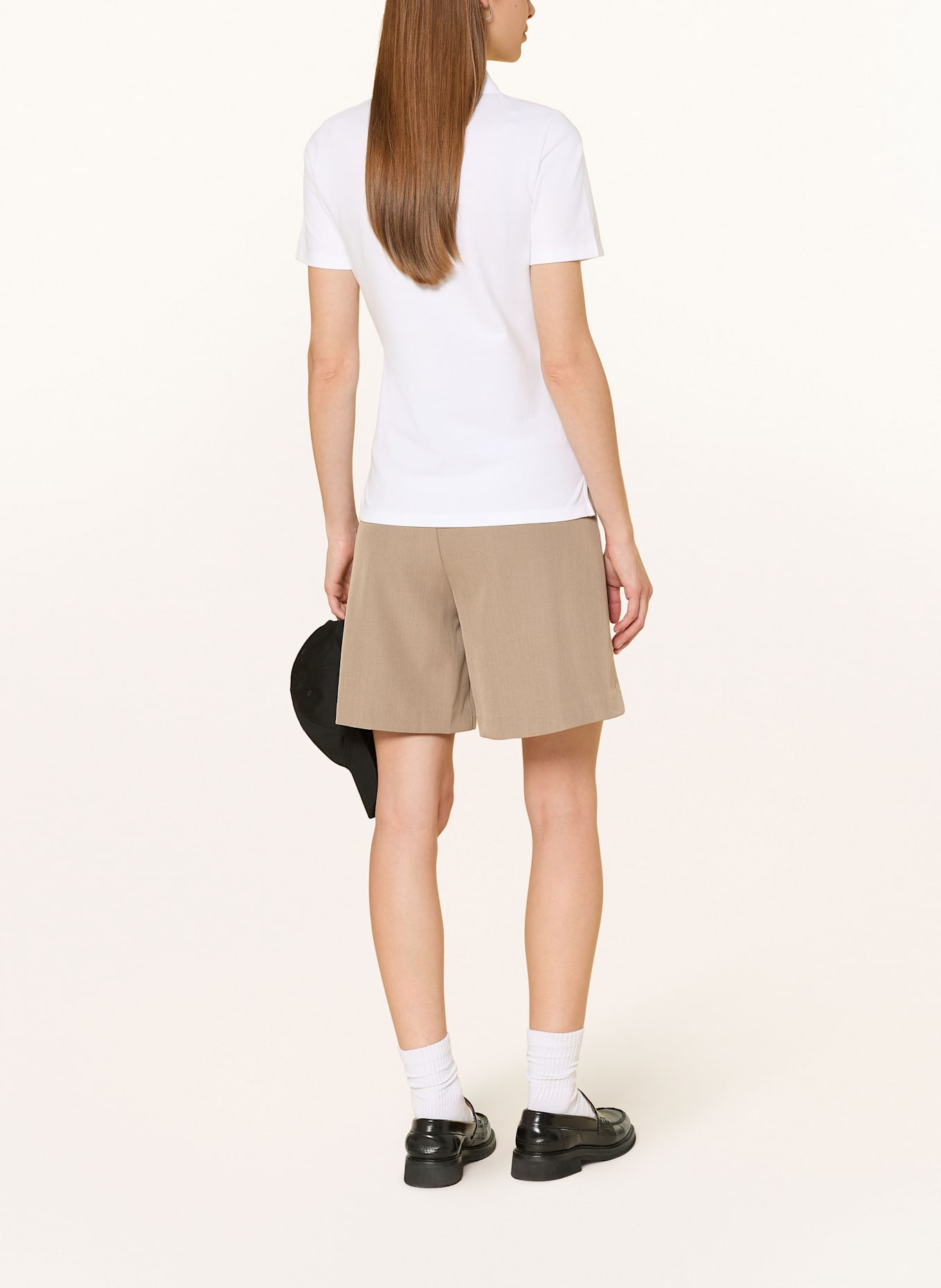 GANT Piqué-Poloshirt: WEISS