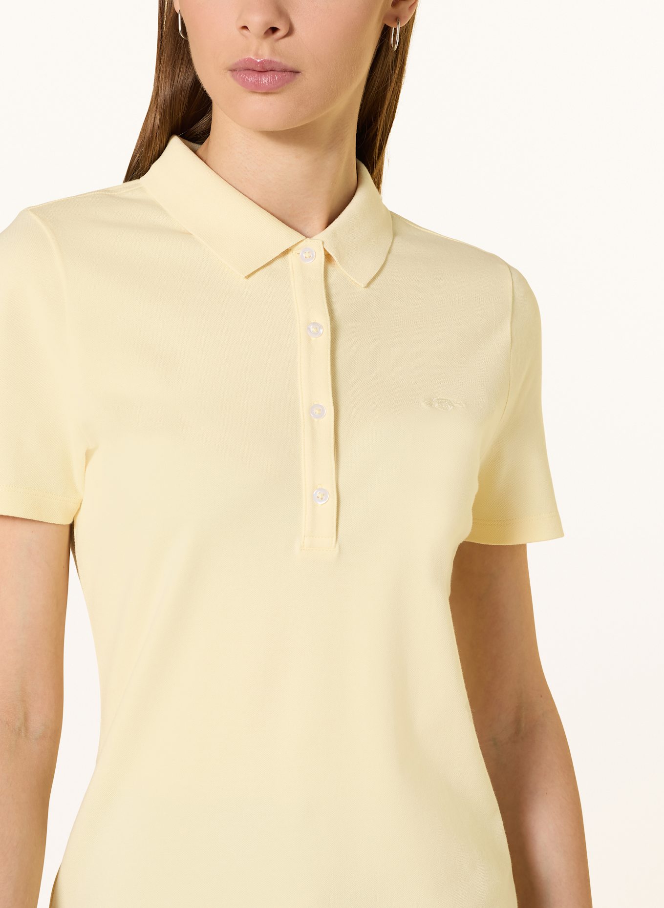 GANT Piqué-Poloshirt: 713 VANILLA YELLOW