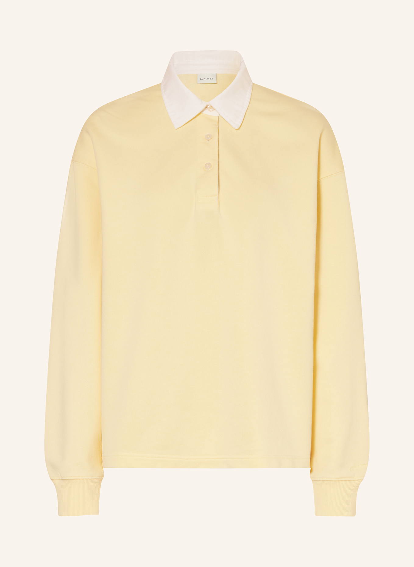 GANT Sweatshirt: LIGHT YELLOW