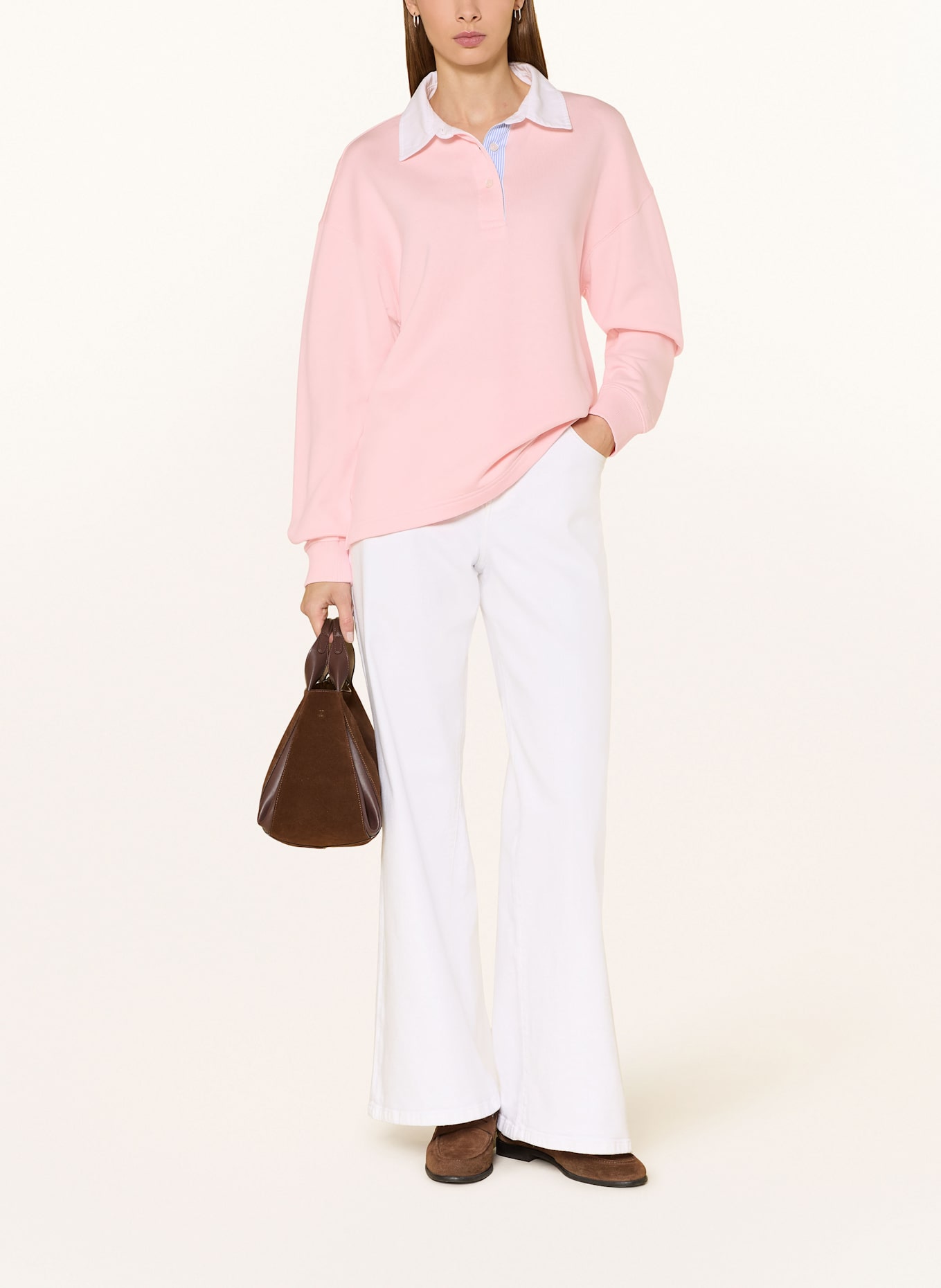 GANT Mikina: SVĚTLE RŮŽOVÁ