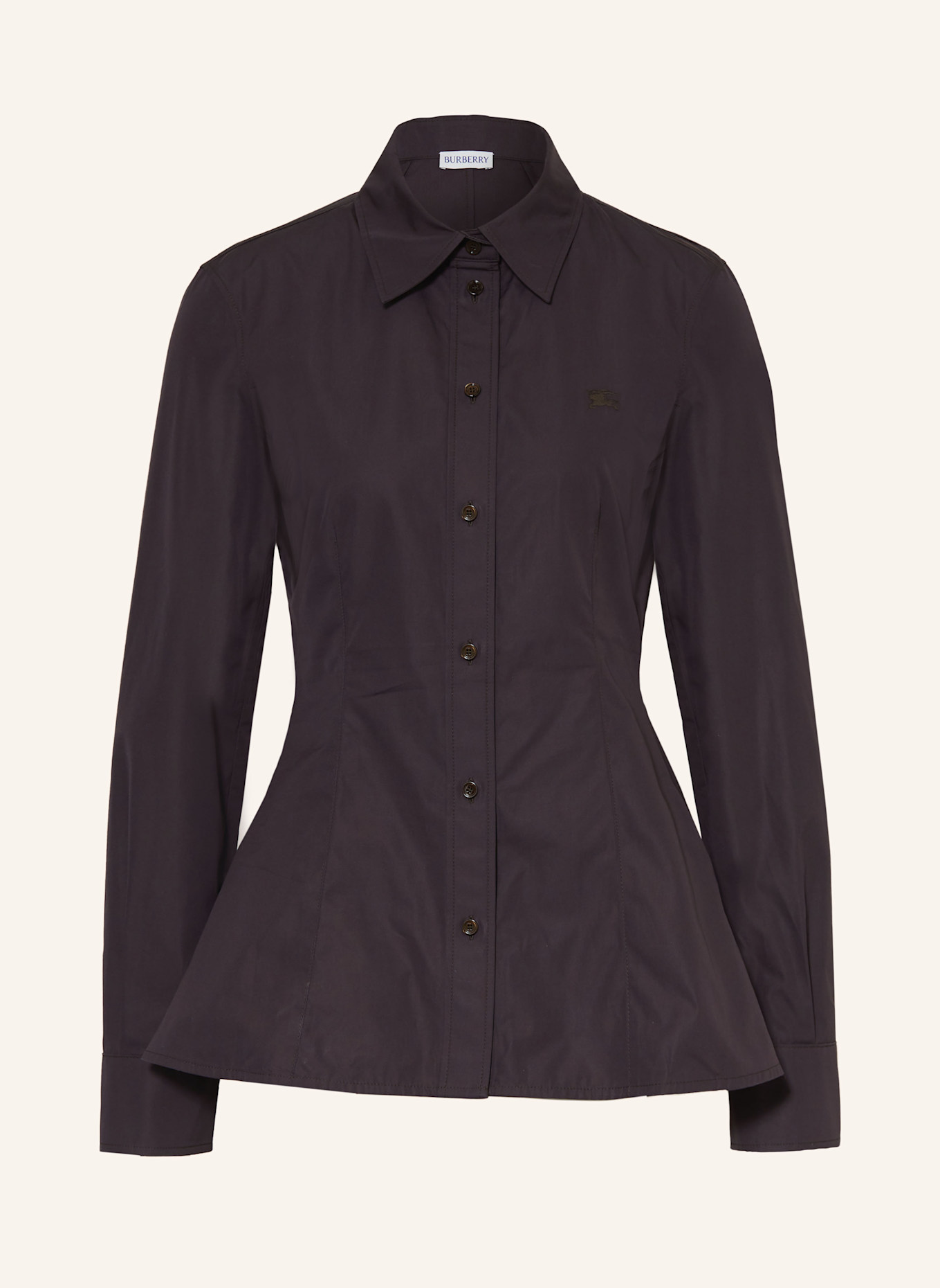 BURBERRY Koszula ELIZA: CIEMNOBRĄZOWY