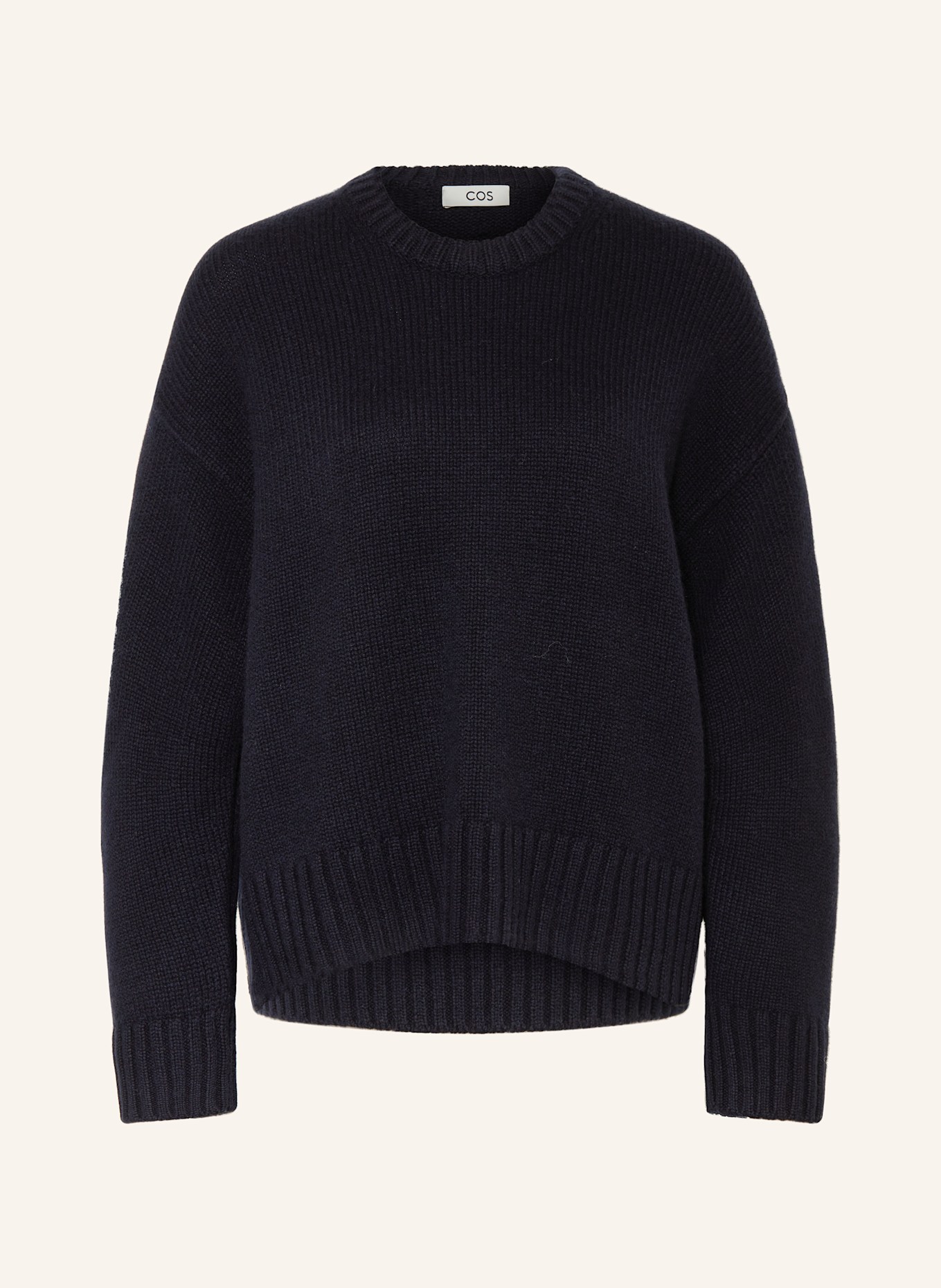 COS Cashmere-Pullover: DUNKELBLAU