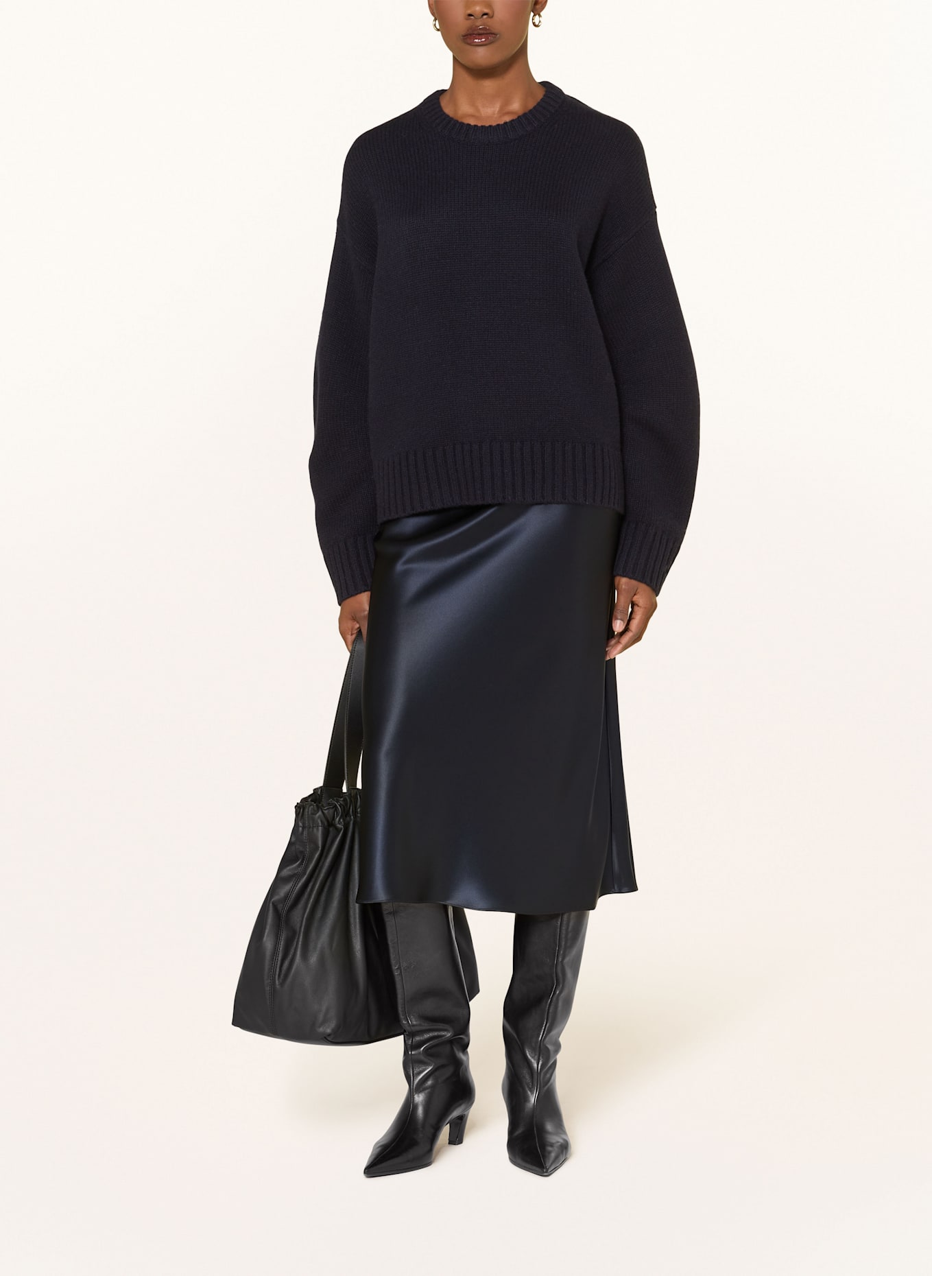 COS Cashmere-Pullover: DUNKELBLAU