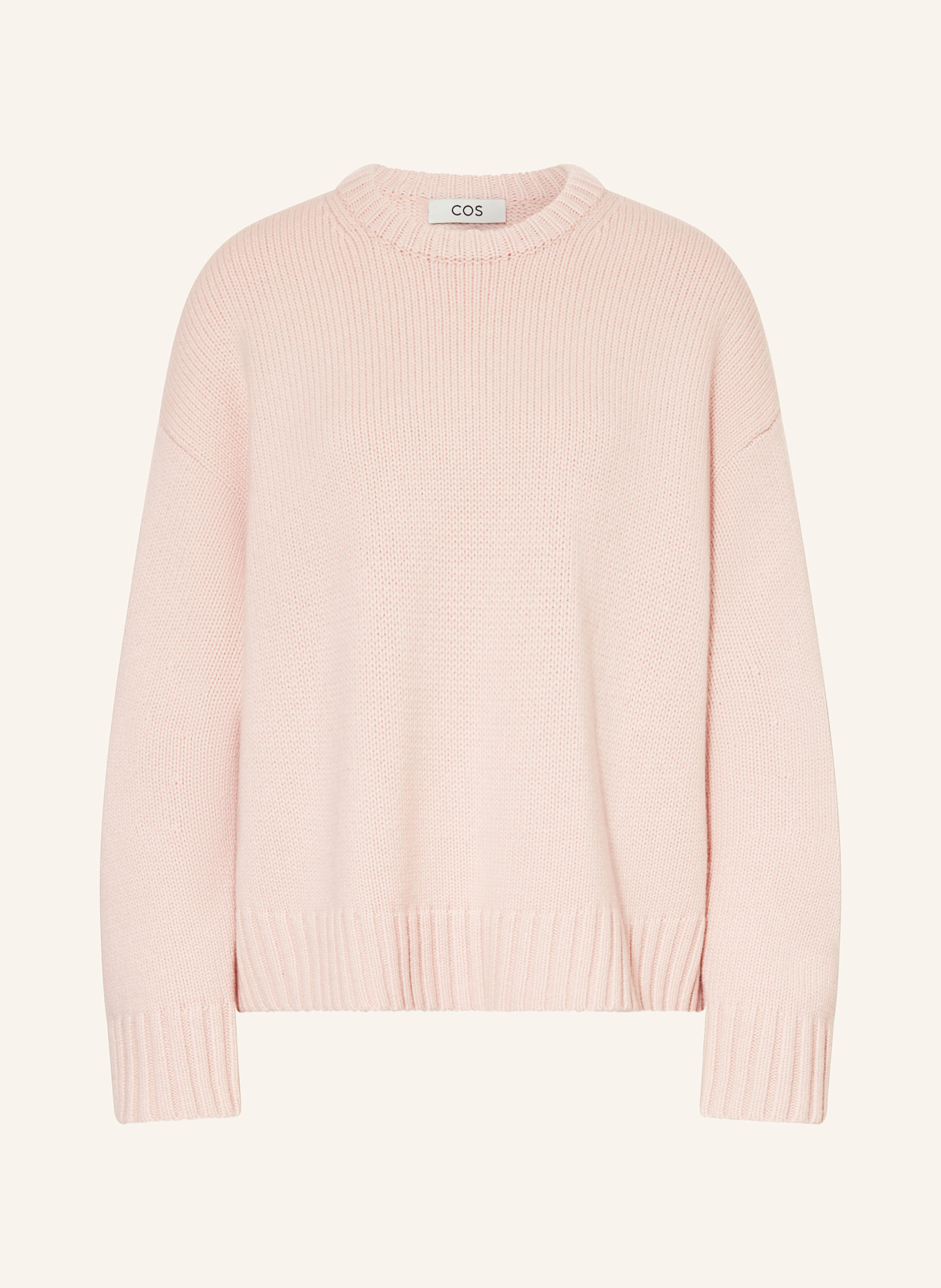COS Cashmere-Pullover: HELLROSA