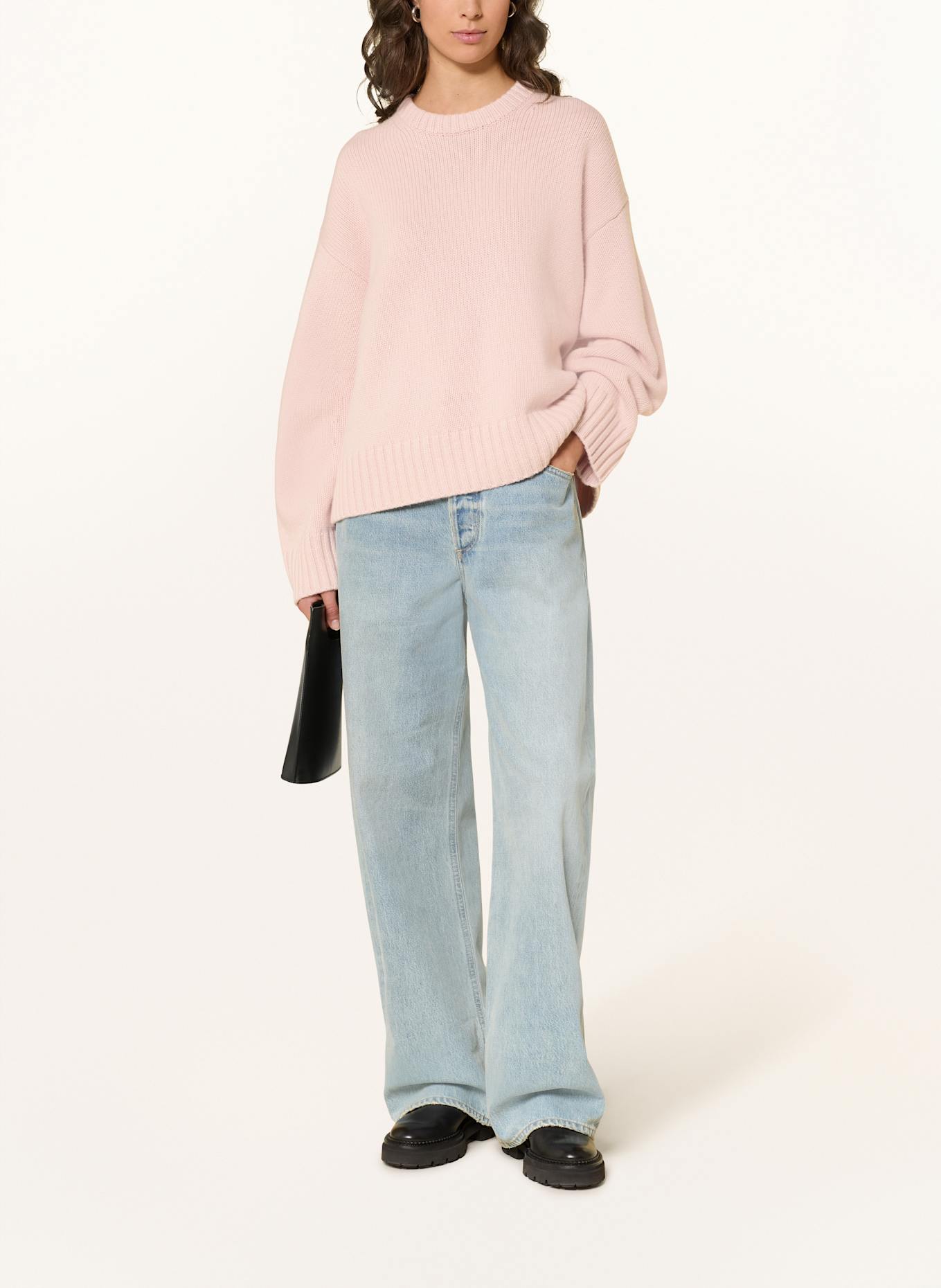 COS Cashmere-Pullover: HELLROSA