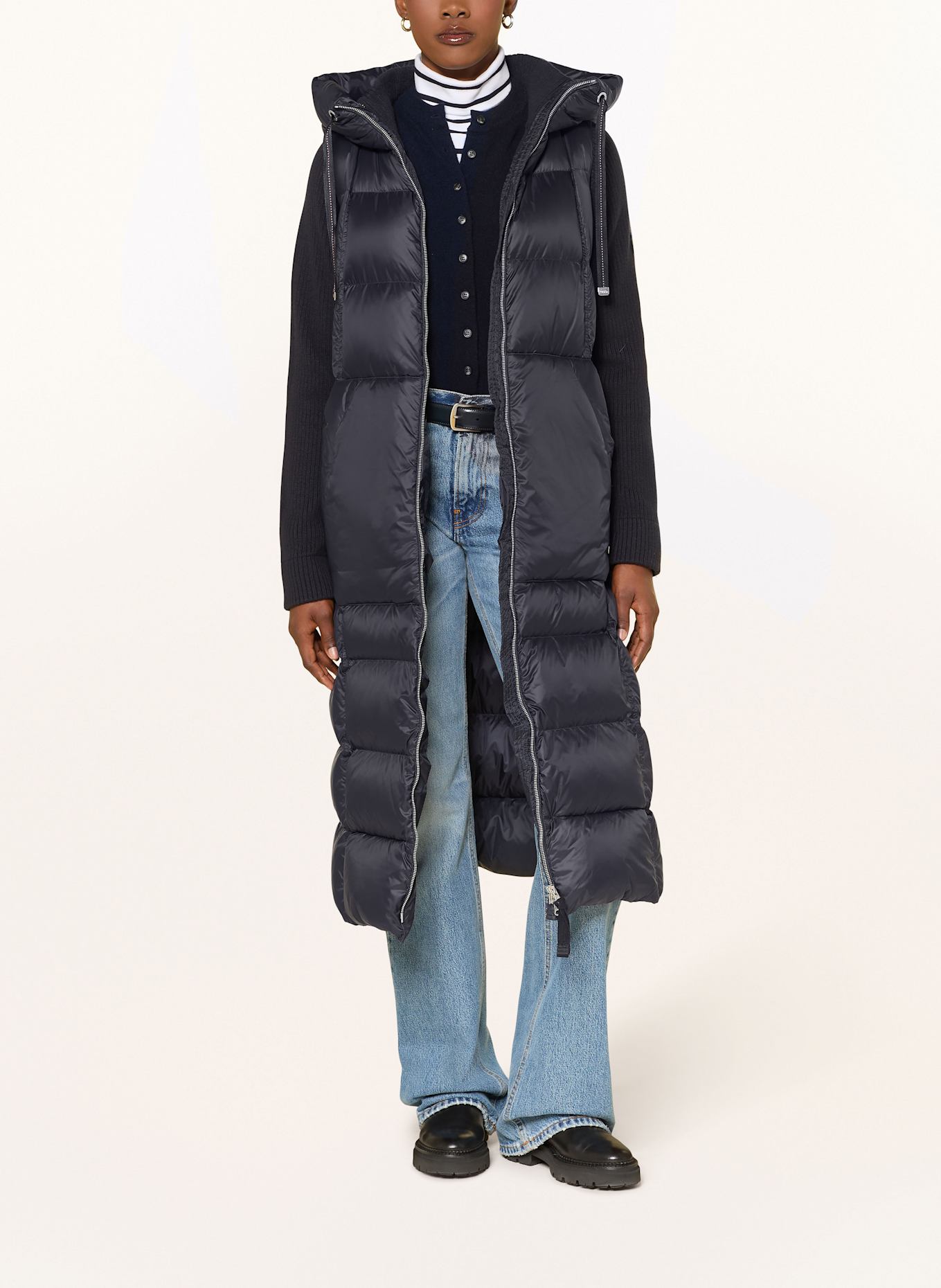 PARAJUMPERS 2-in-1-Daunenmantel HALISA: DUNKELBLAU