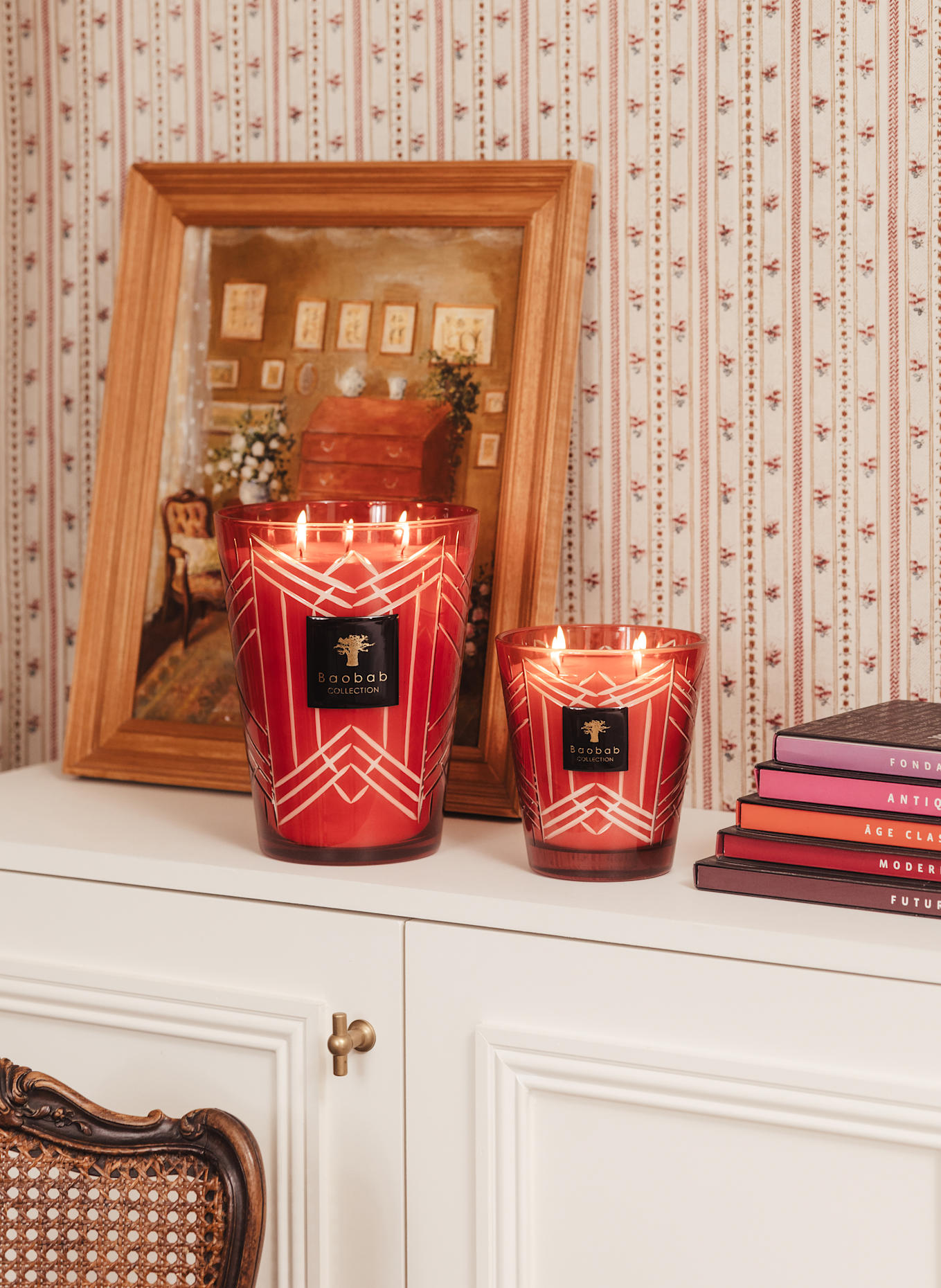 Baobab COLLECTION Vonná svíčka HERITAGE CERNAY: ČERVENÁ